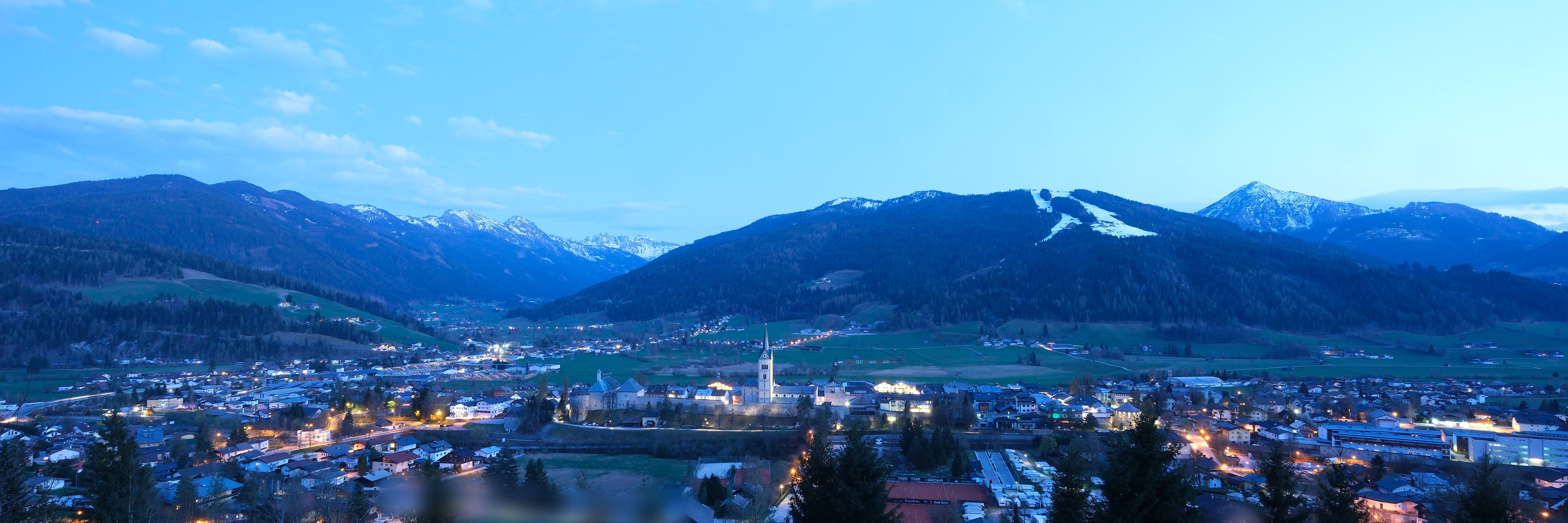 Archiv Foto Webcam Panoramablick auf Radstadt