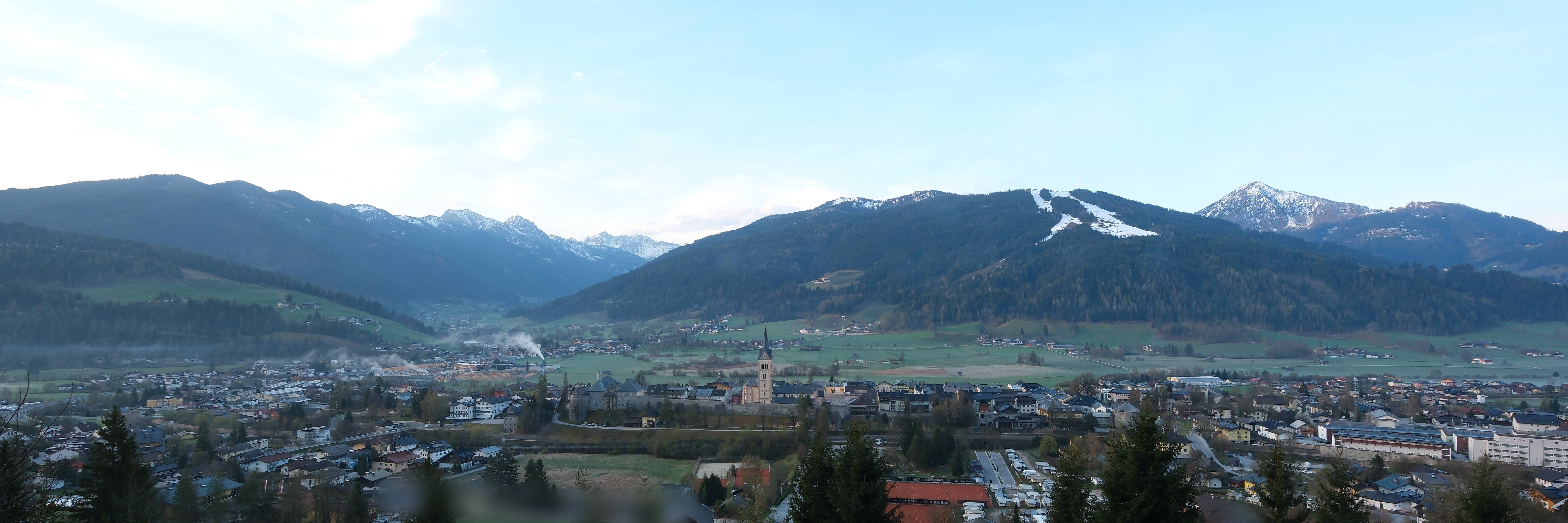Archiv Foto Webcam Panoramablick auf Radstadt