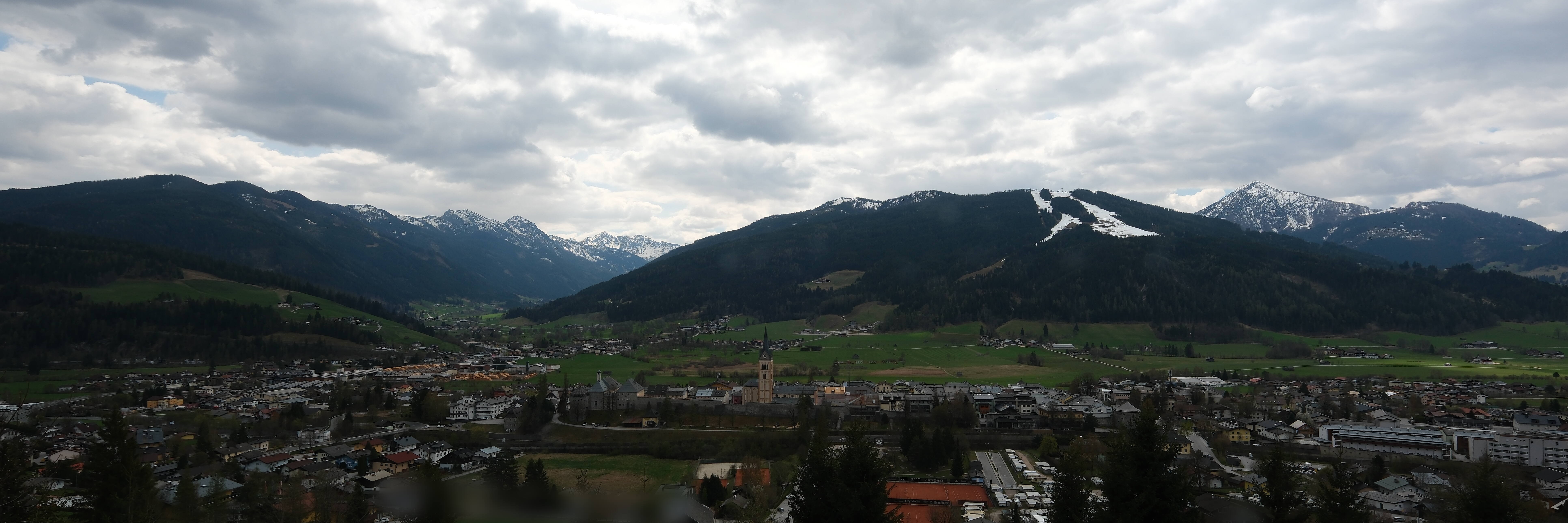 Archiv Foto Webcam Panoramablick auf Radstadt