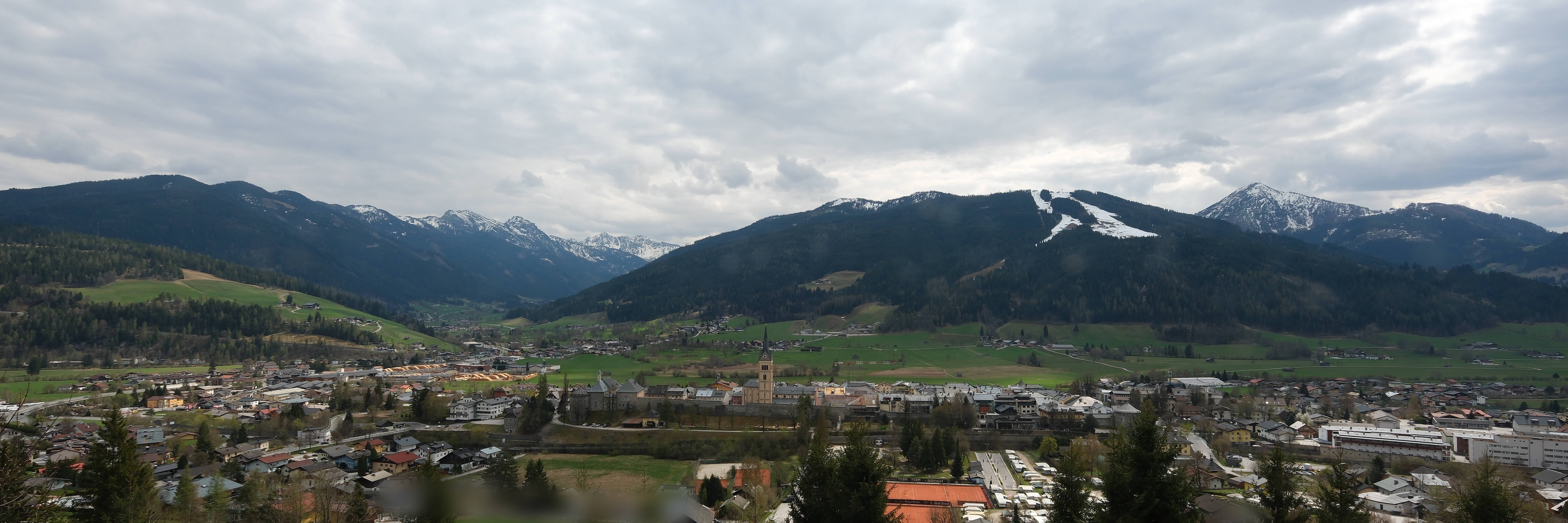 Archiv Foto Webcam Panoramablick auf Radstadt