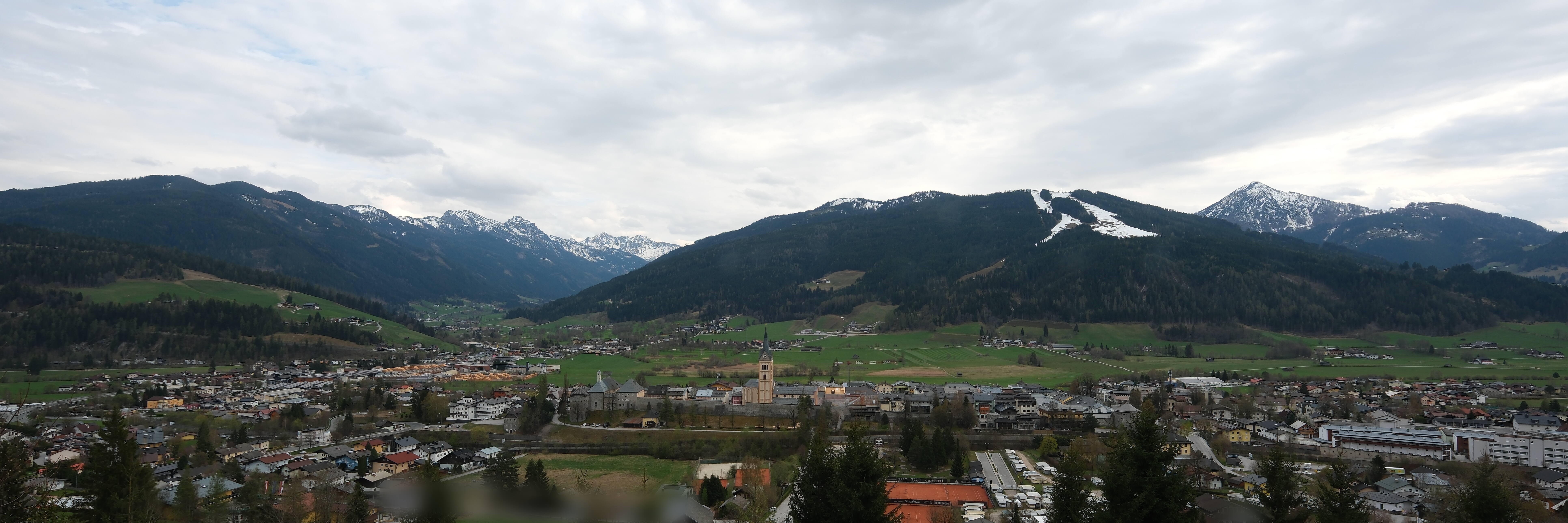 Archiv Foto Webcam Panoramablick auf Radstadt