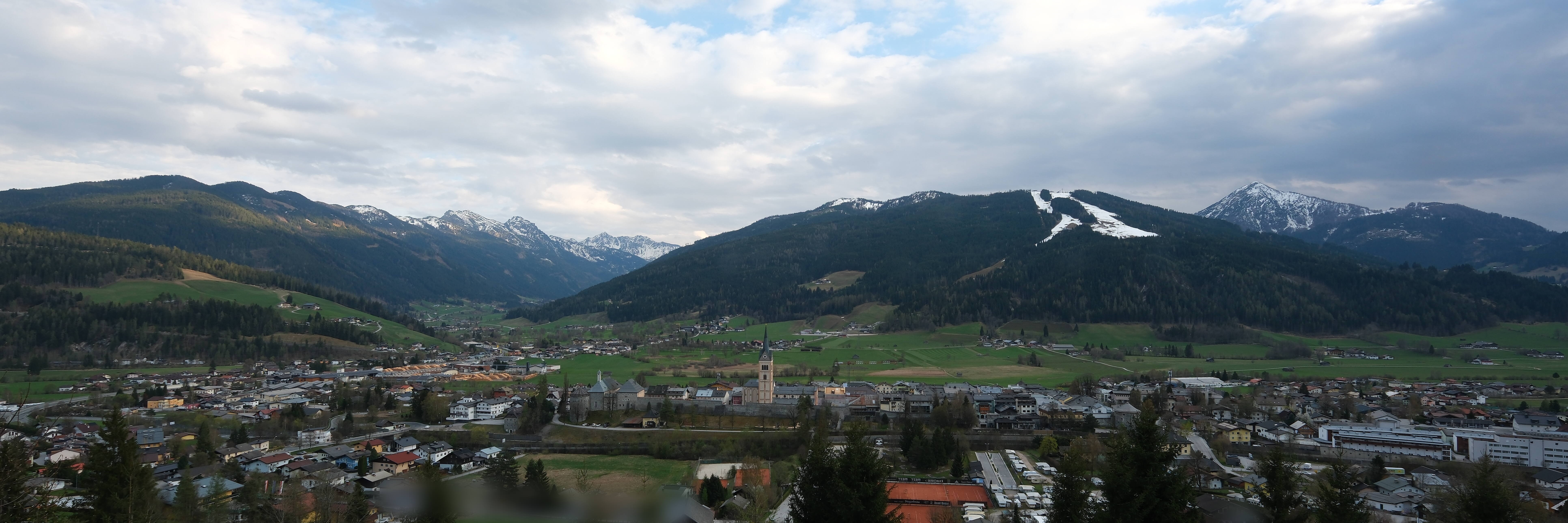 Archiv Foto Webcam Panoramablick auf Radstadt