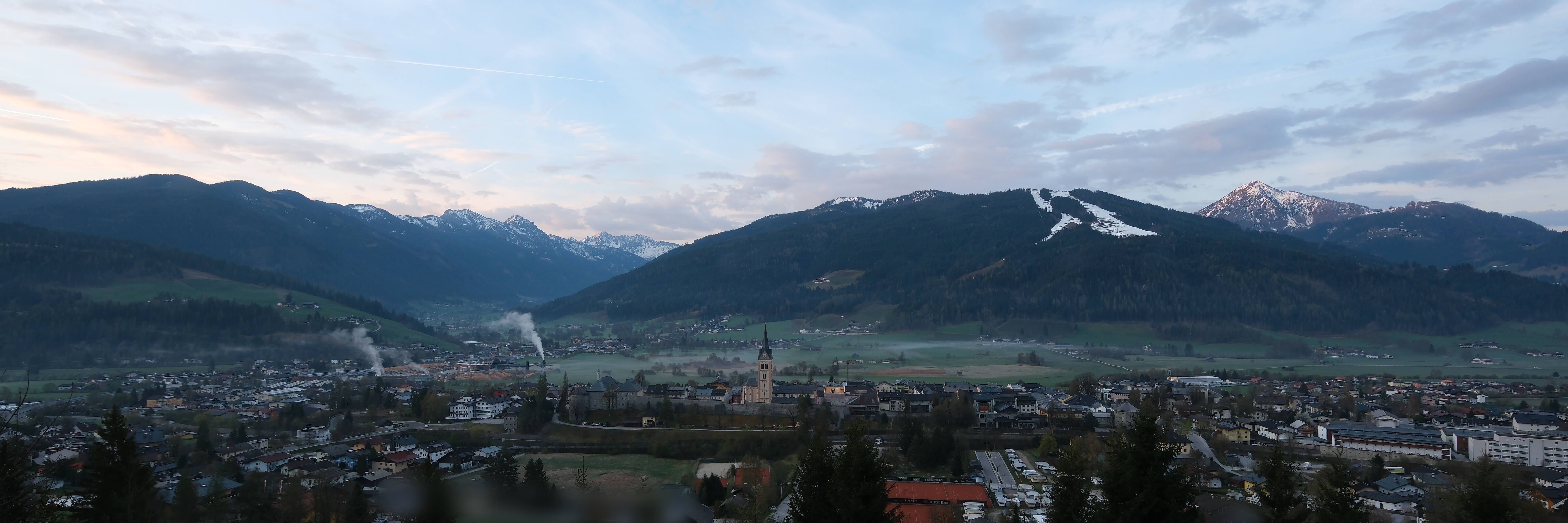 Archiv Foto Webcam Panoramablick auf Radstadt
