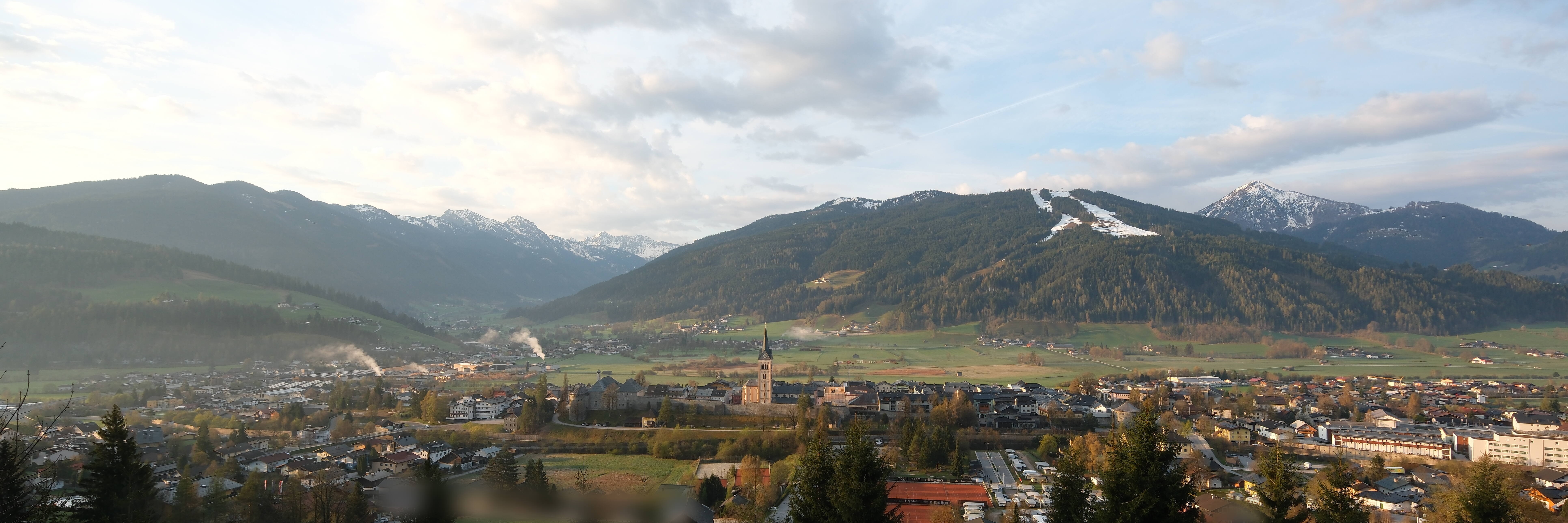 Archiv Foto Webcam Panoramablick auf Radstadt