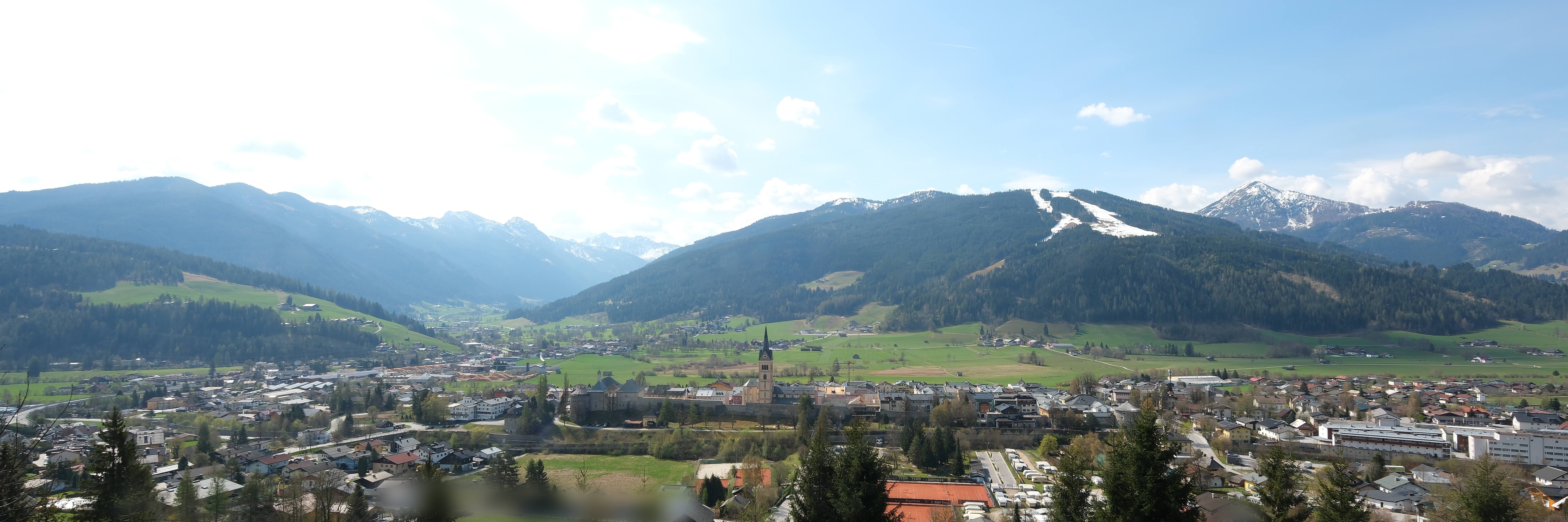 Archiv Foto Webcam Panoramablick auf Radstadt