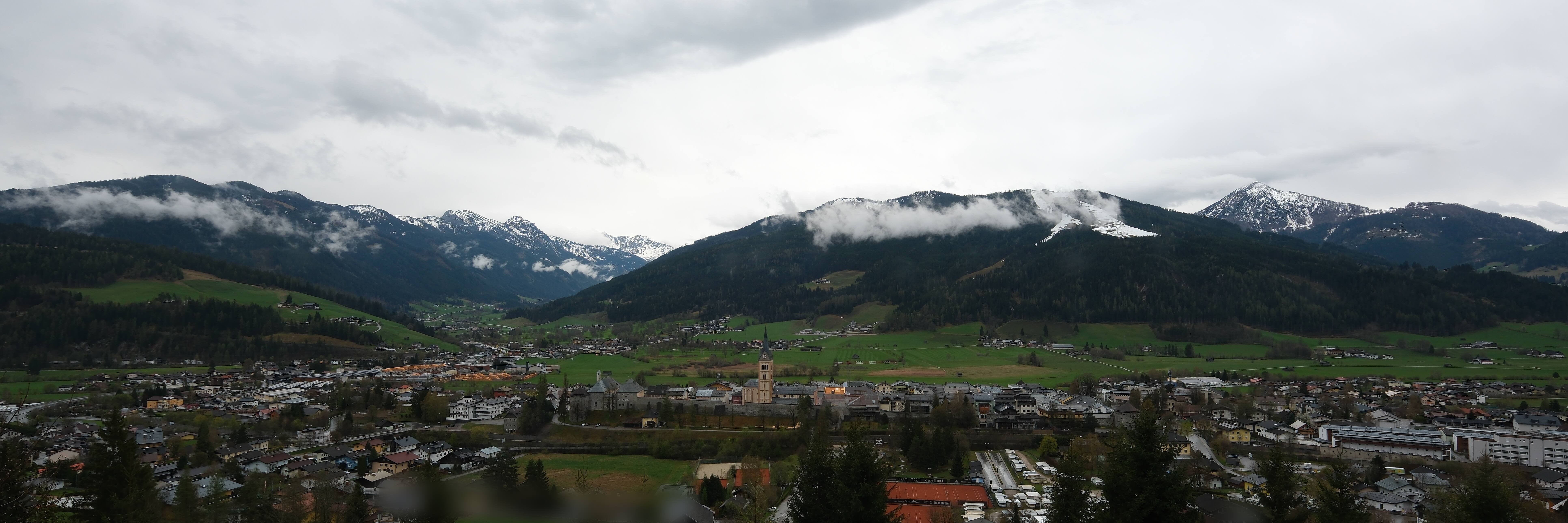 Archiv Foto Webcam Panoramablick auf Radstadt