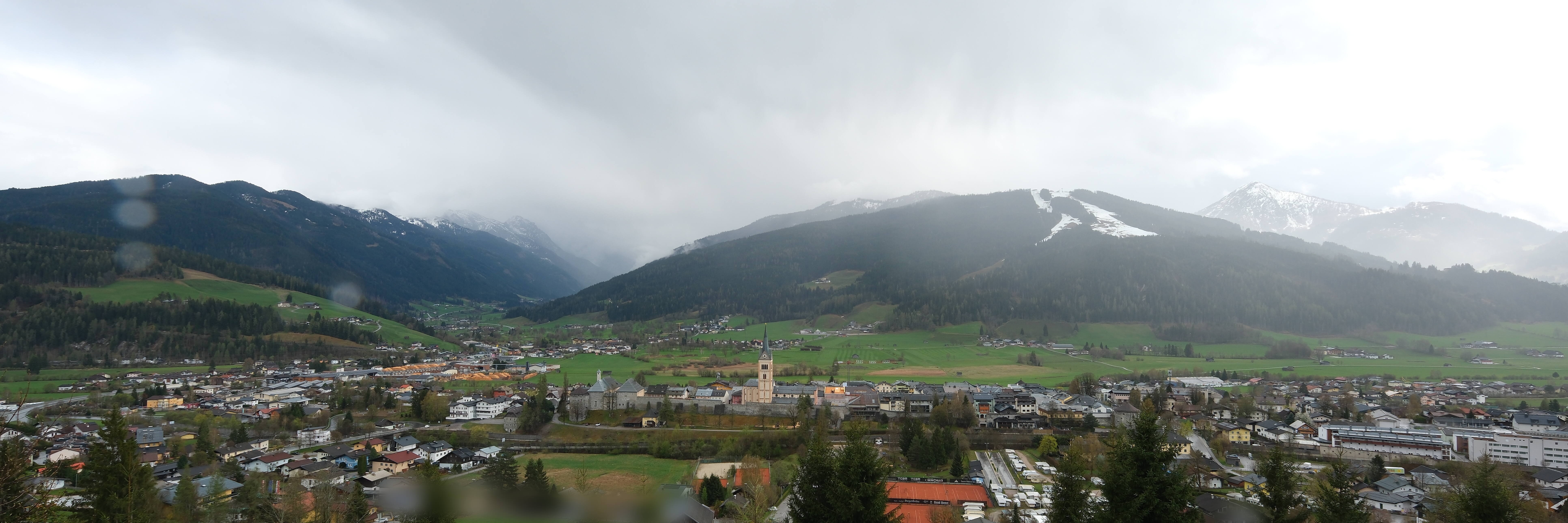 Archiv Foto Webcam Panoramablick auf Radstadt