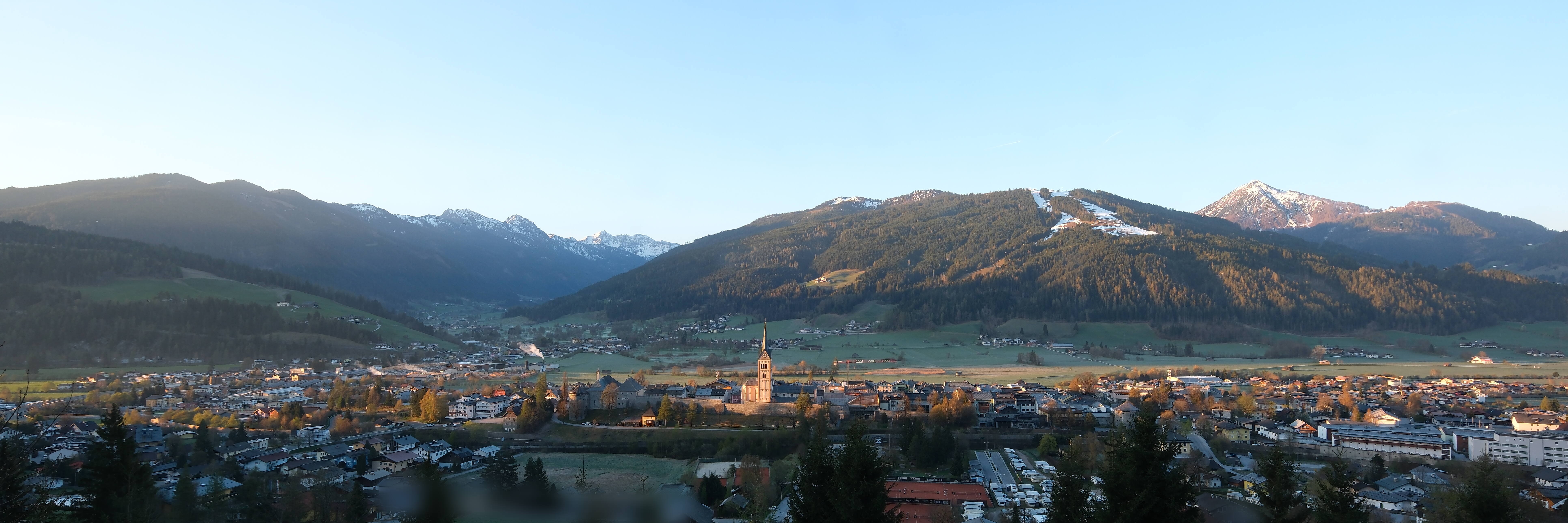 Archiv Foto Webcam Panoramablick auf Radstadt