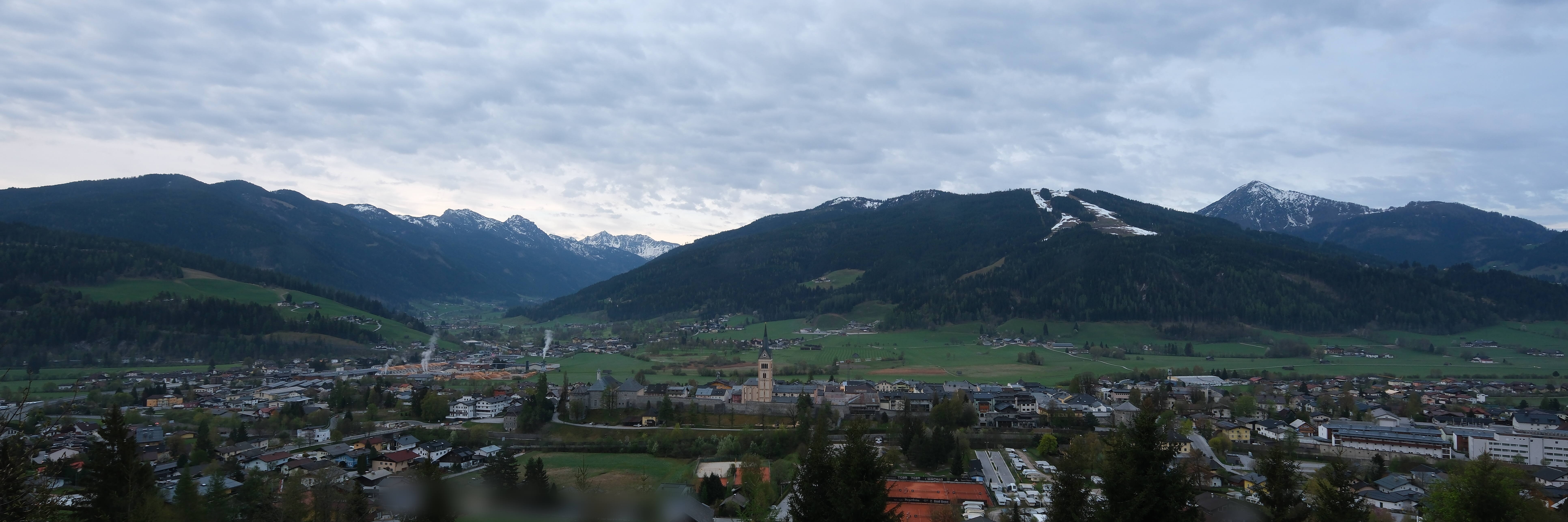 Archiv Foto Webcam Panoramablick auf Radstadt