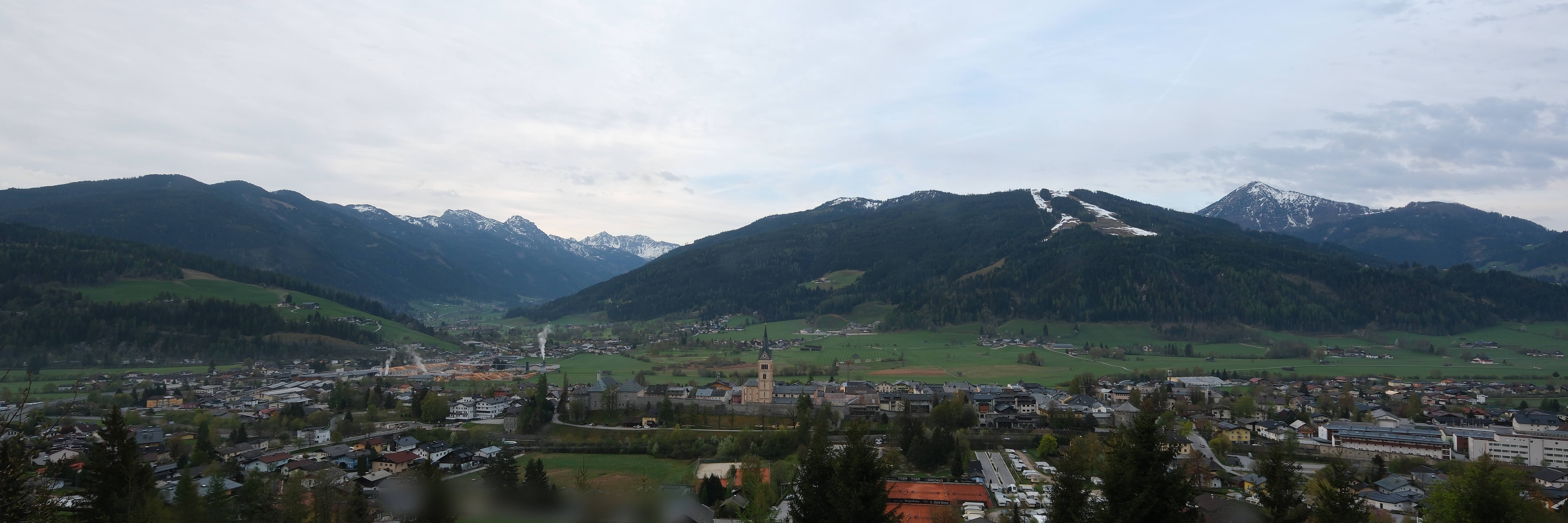 Archiv Foto Webcam Panoramablick auf Radstadt