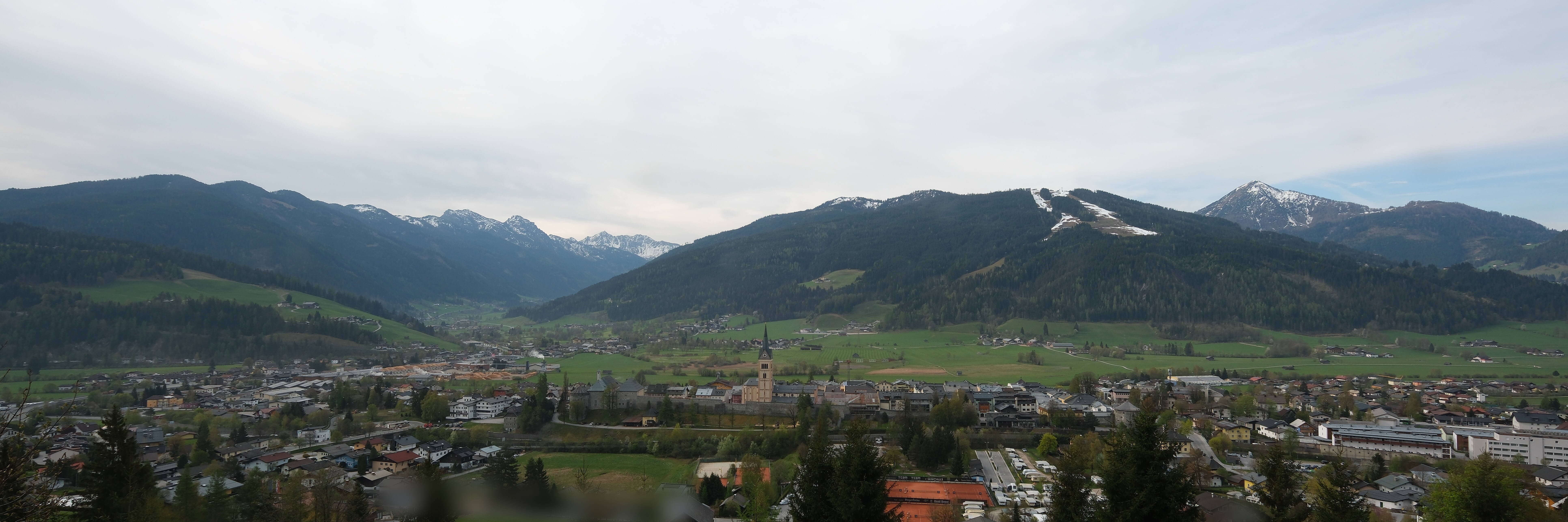 Archiv Foto Webcam Panoramablick auf Radstadt