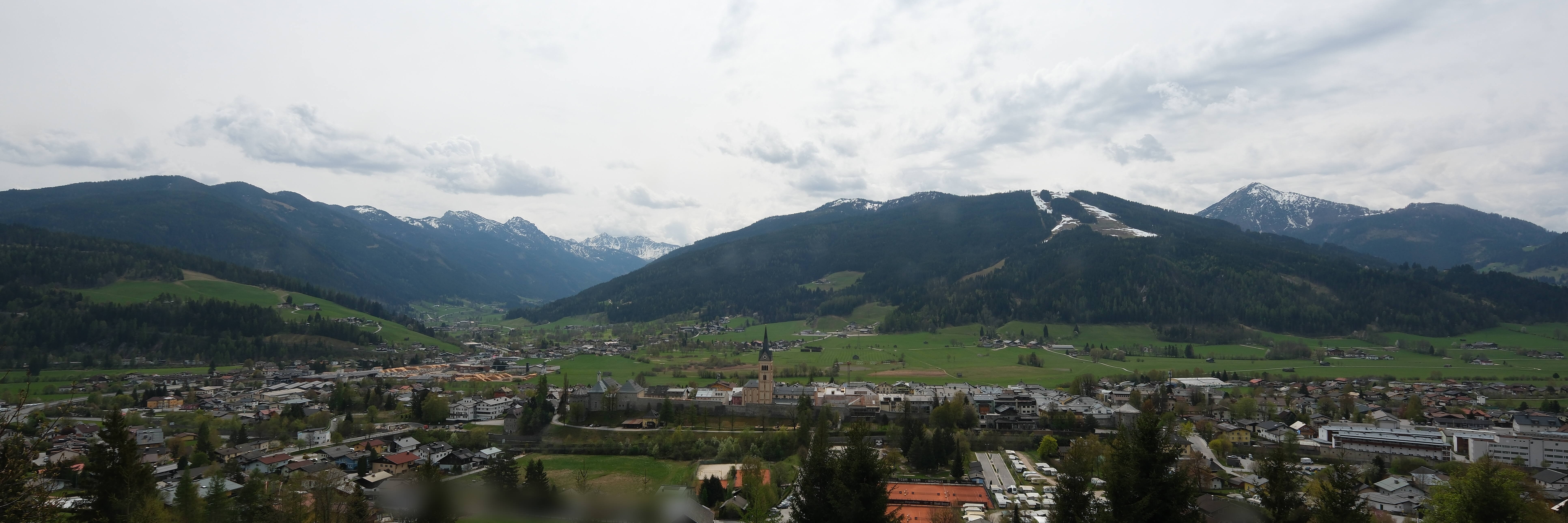 Archiv Foto Webcam Panoramablick auf Radstadt