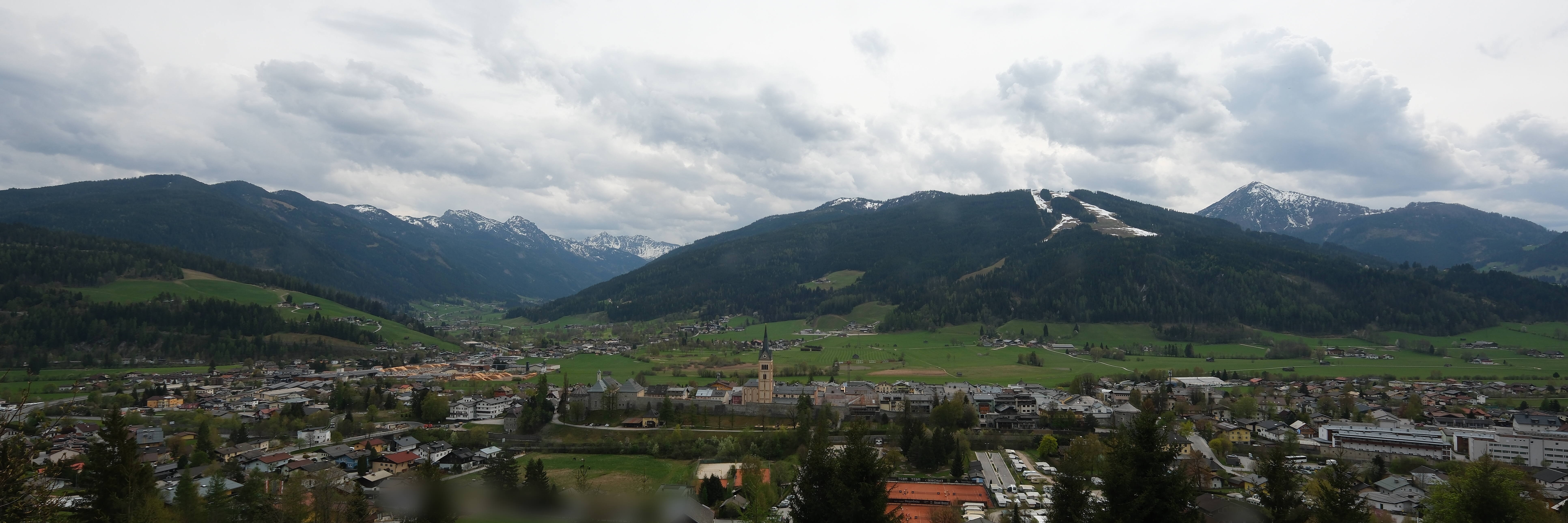 Archiv Foto Webcam Panoramablick auf Radstadt