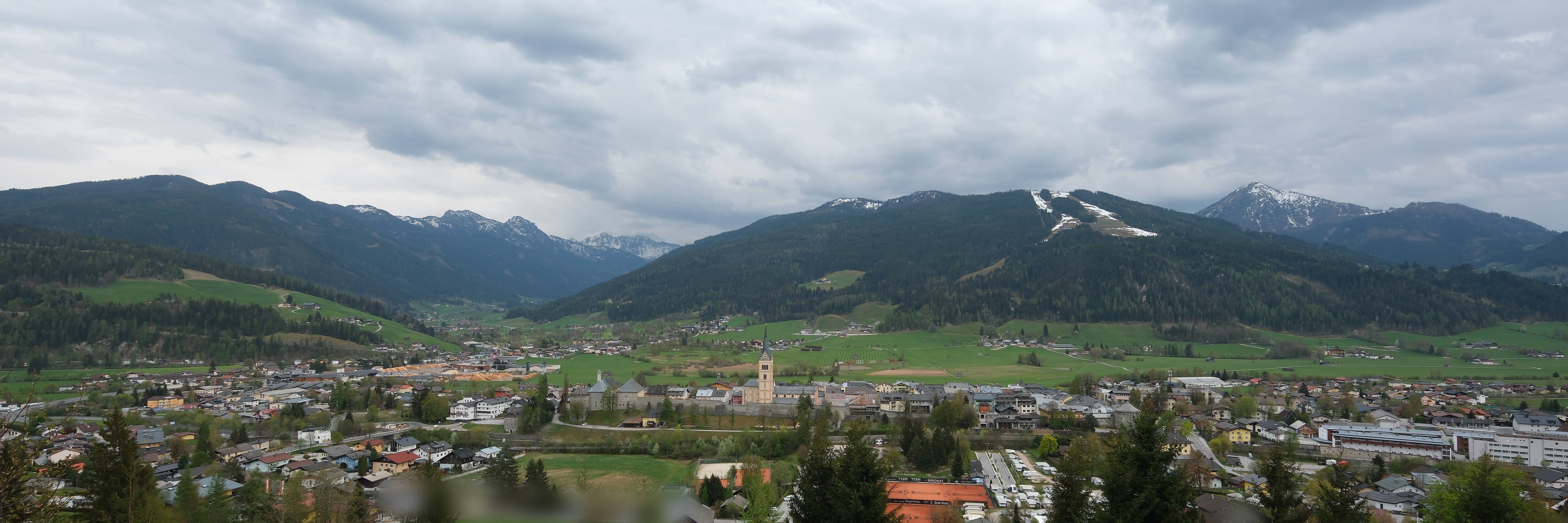 Archiv Foto Webcam Panoramablick auf Radstadt