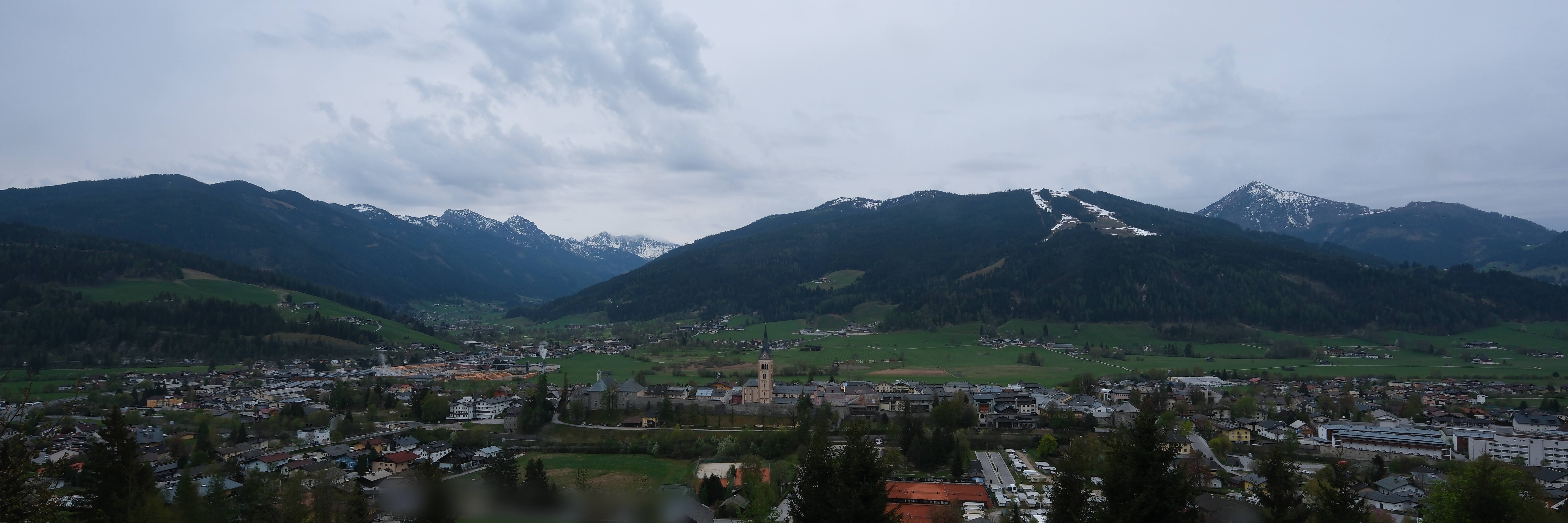 Archiv Foto Webcam Panoramablick auf Radstadt