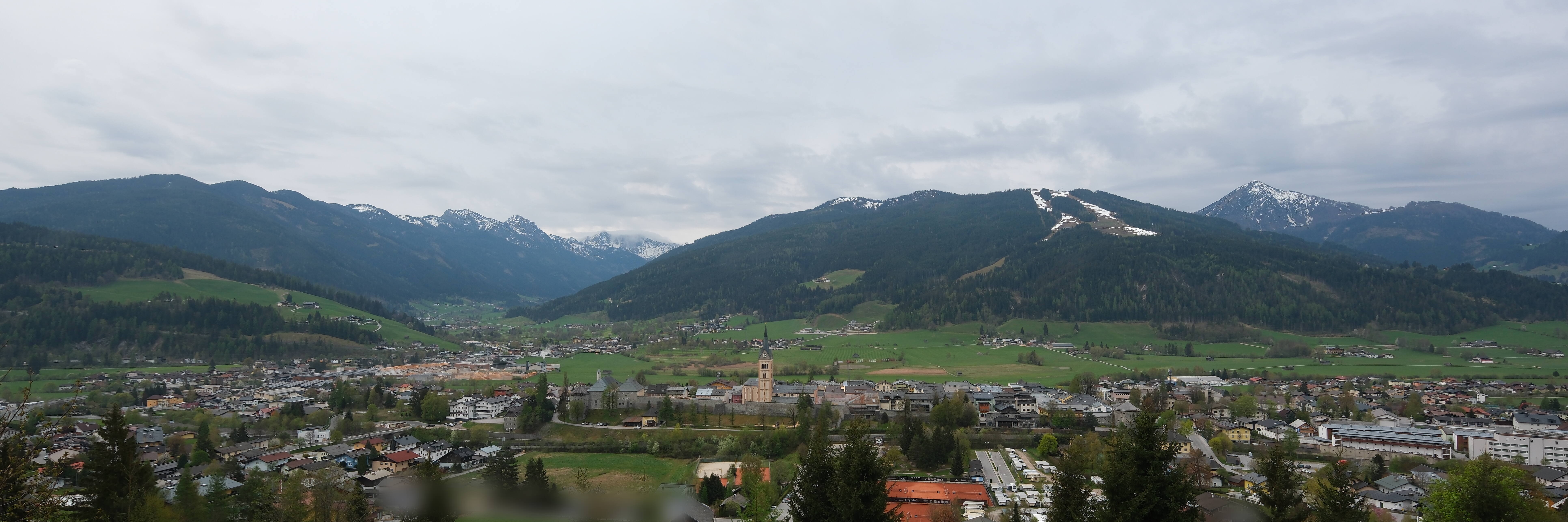Archiv Foto Webcam Panoramablick auf Radstadt