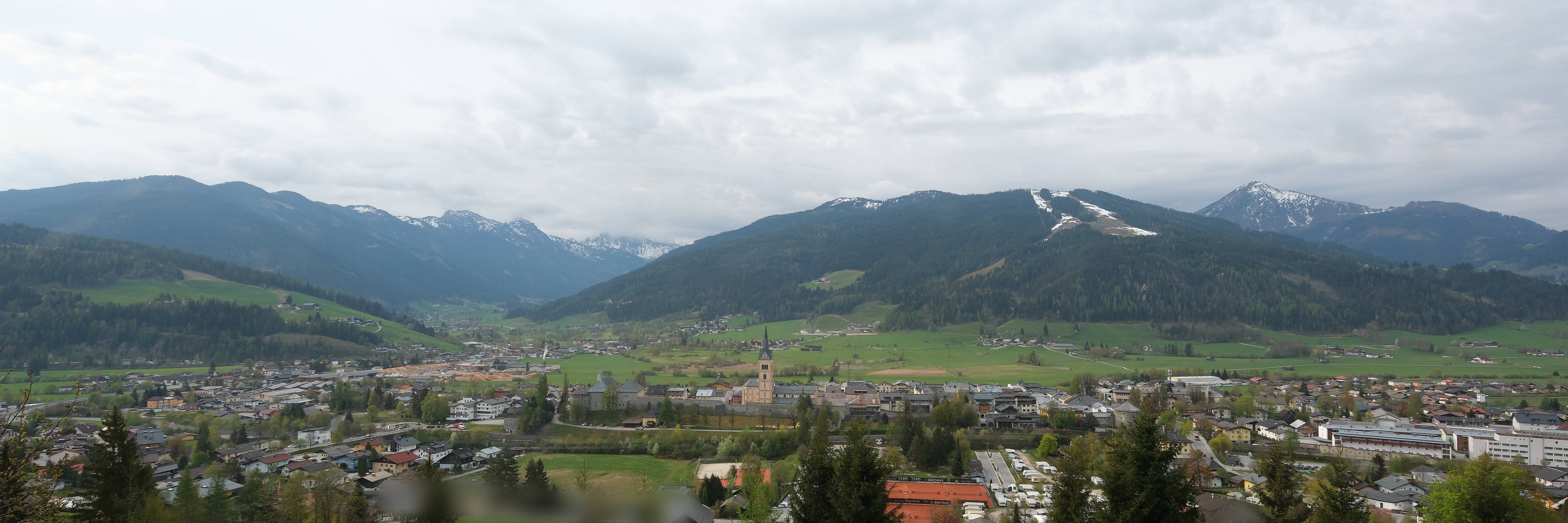 Archiv Foto Webcam Panoramablick auf Radstadt