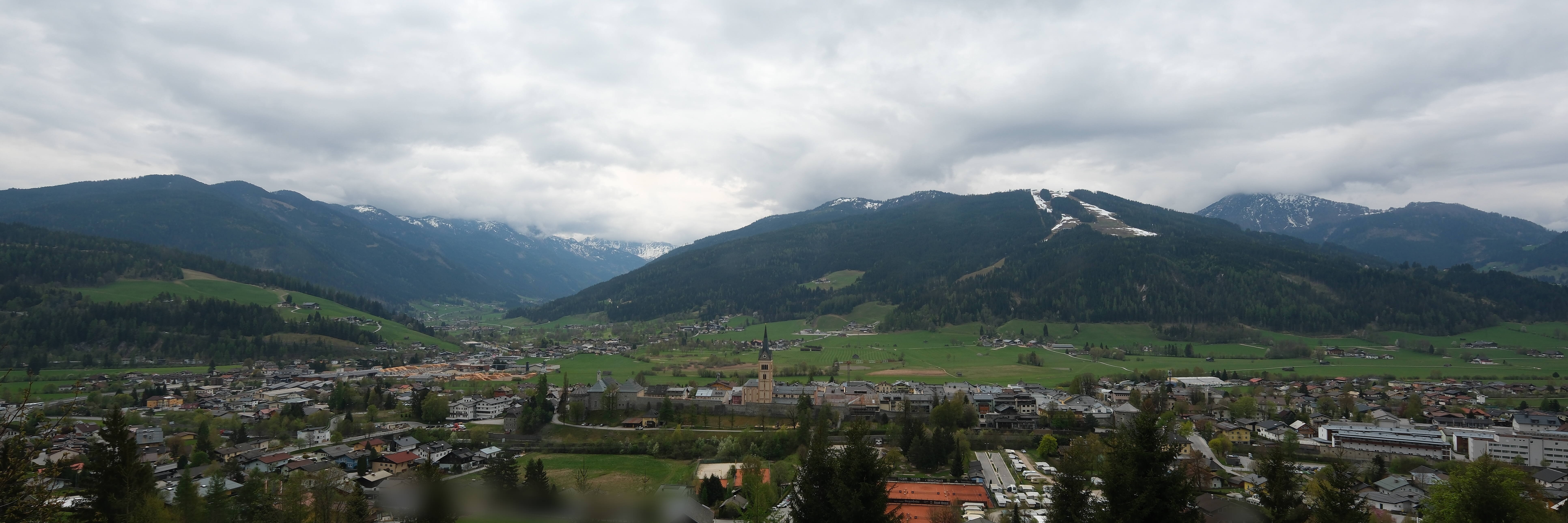 Archiv Foto Webcam Panoramablick auf Radstadt