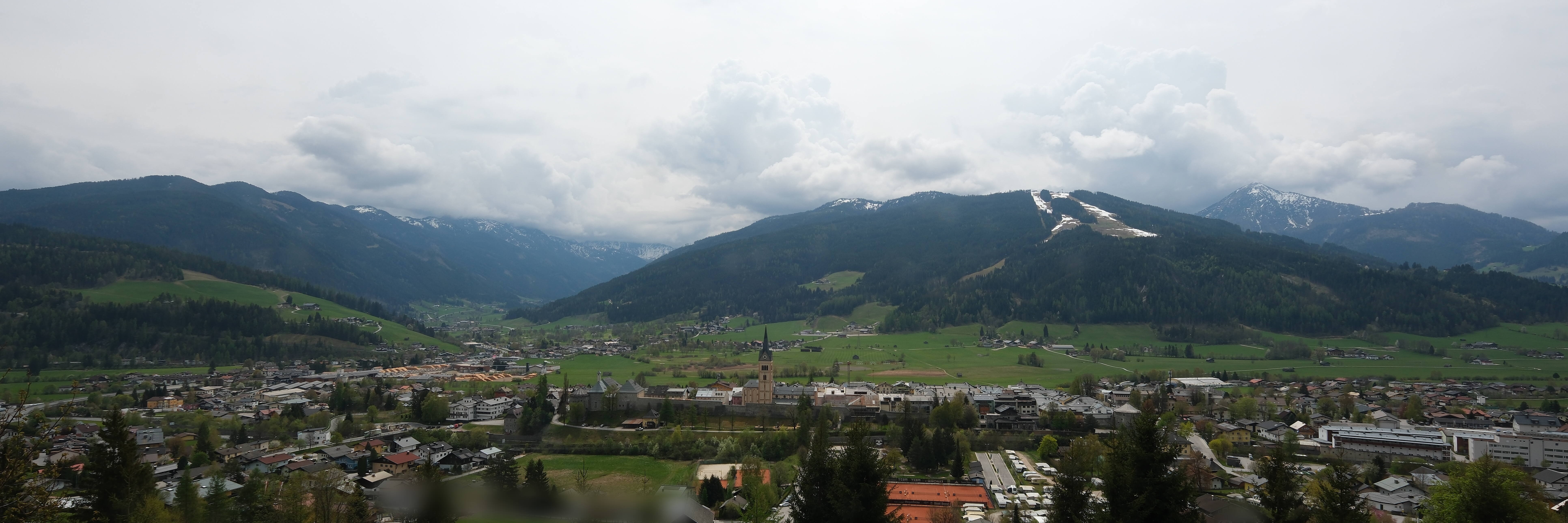 Archiv Foto Webcam Panoramablick auf Radstadt