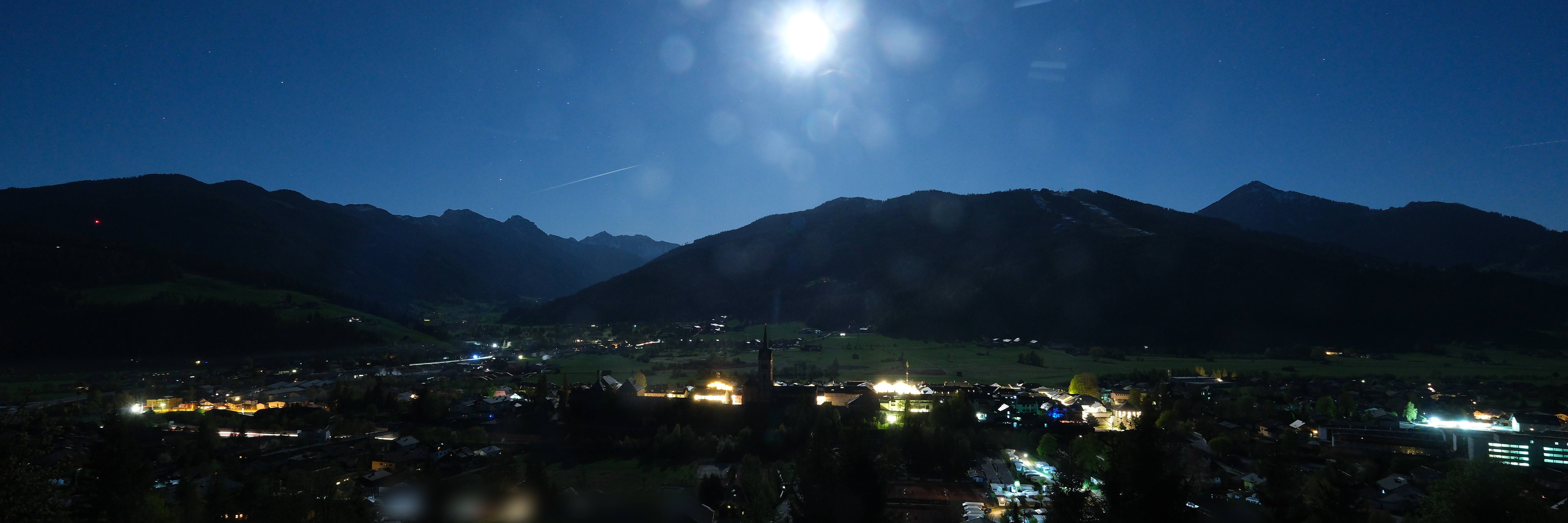 Archiv Foto Webcam Panoramablick auf Radstadt