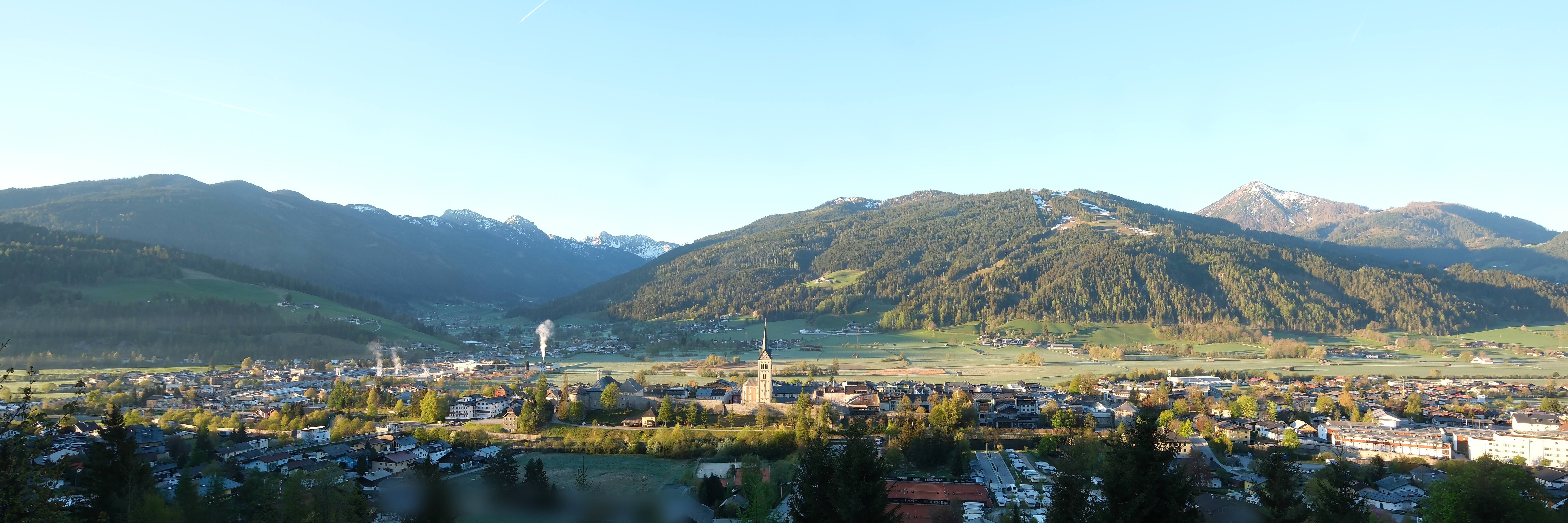 Archiv Foto Webcam Panoramablick auf Radstadt
