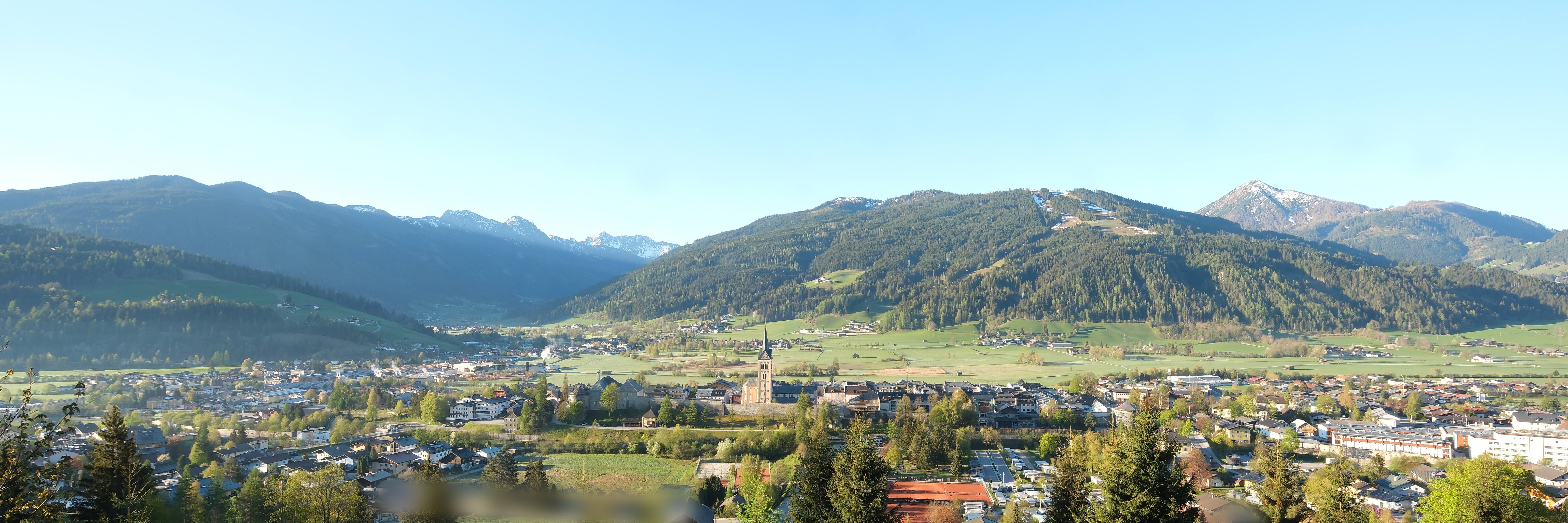 Archiv Foto Webcam Panoramablick auf Radstadt