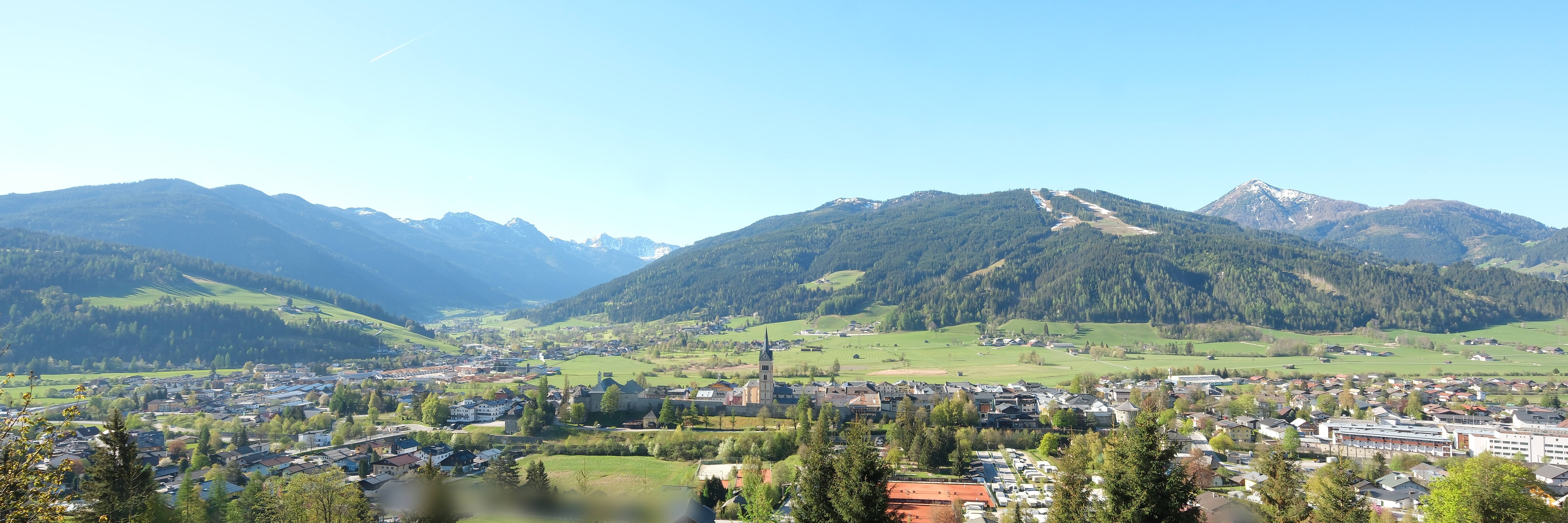 Archiv Foto Webcam Panoramablick auf Radstadt