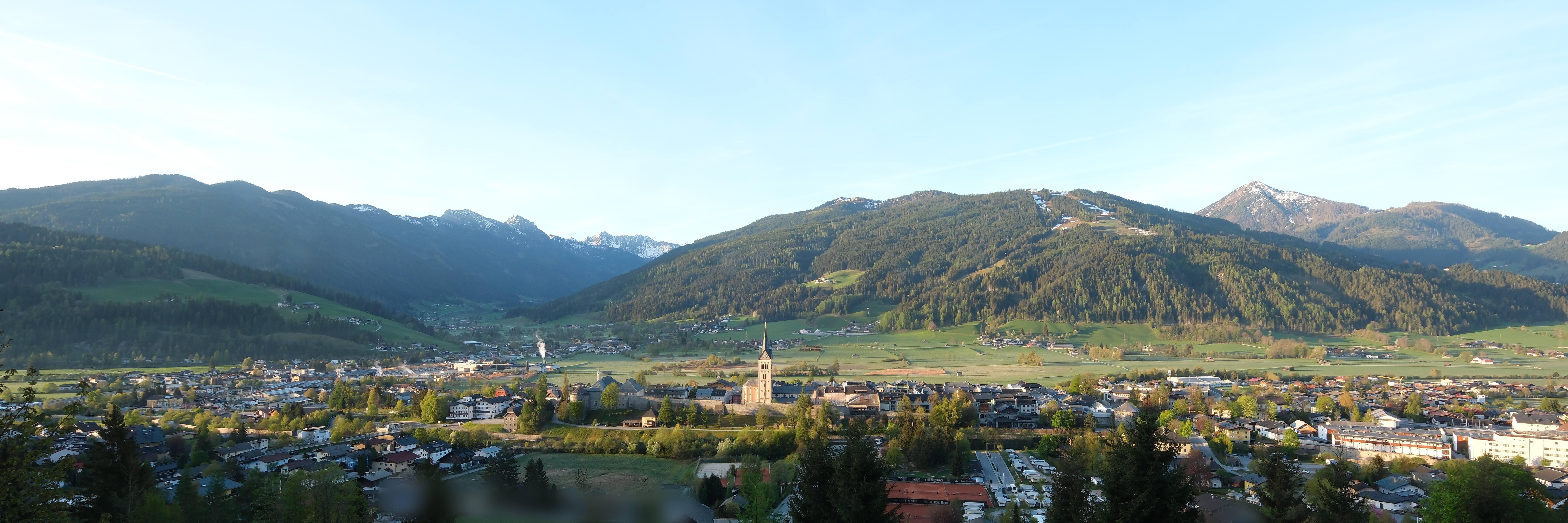 Archiv Foto Webcam Panoramablick auf Radstadt