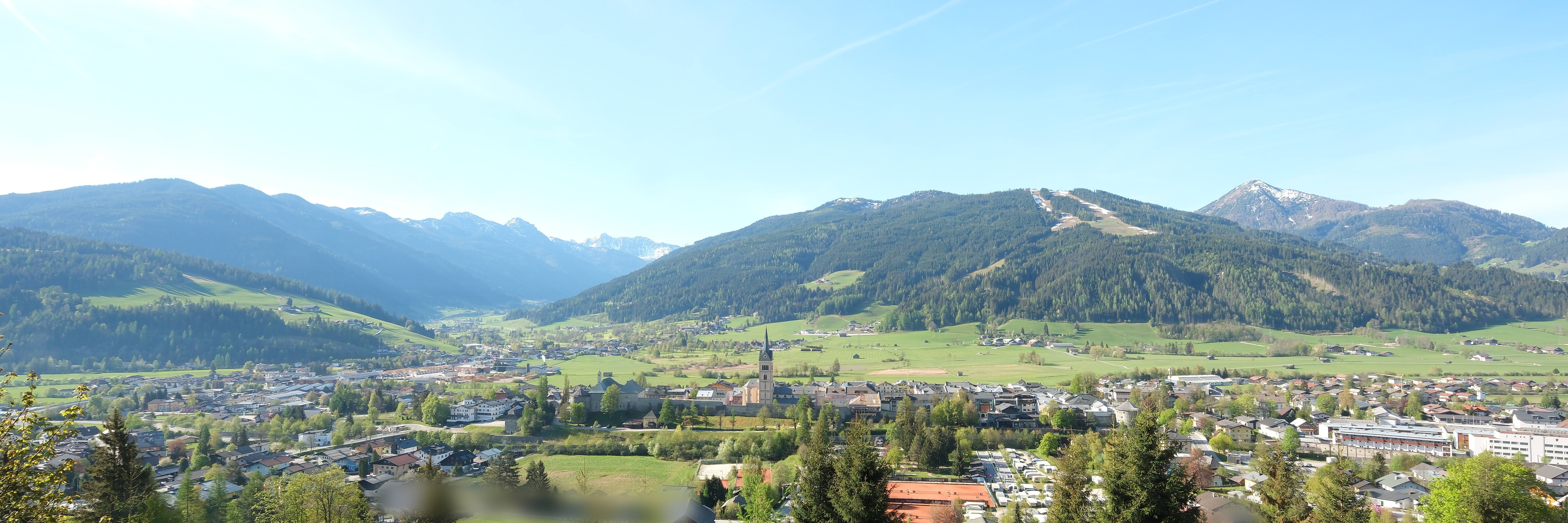 Archiv Foto Webcam Panoramablick auf Radstadt