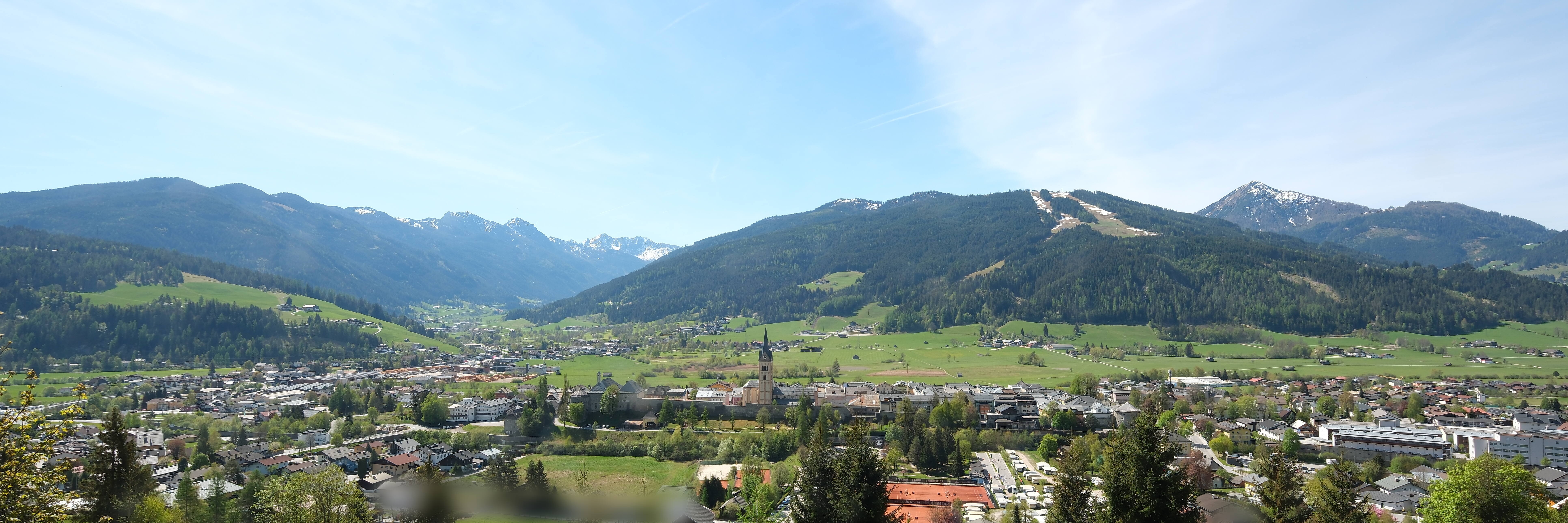 Archiv Foto Webcam Panoramablick auf Radstadt