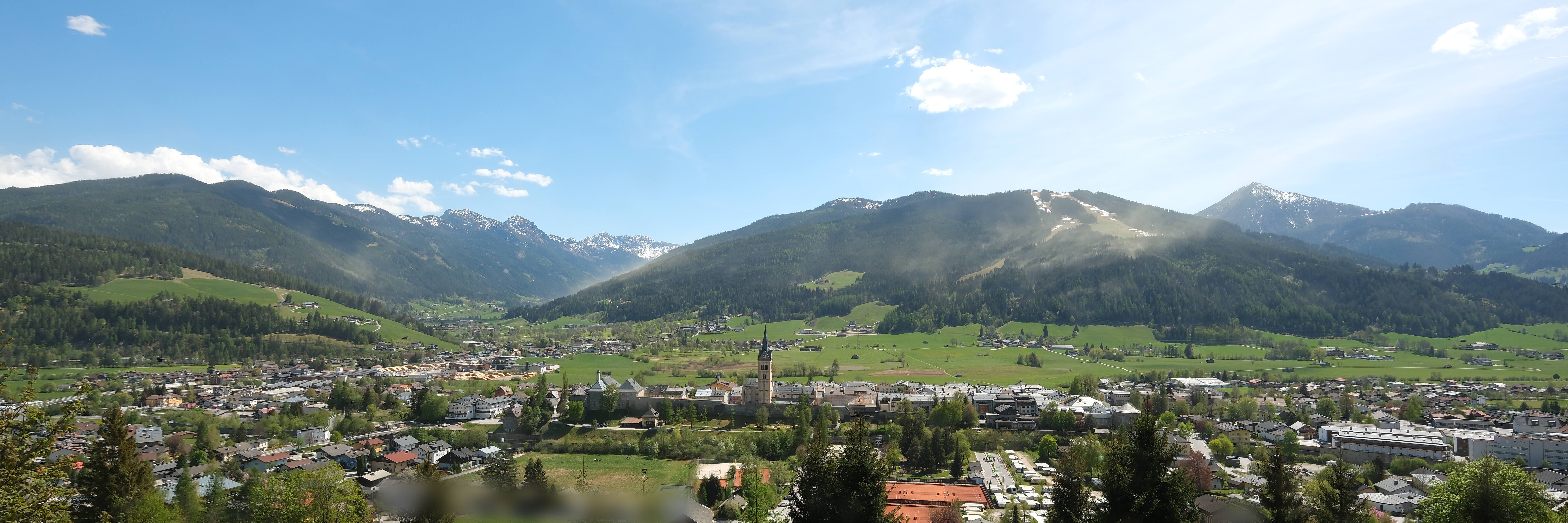Archiv Foto Webcam Panoramablick auf Radstadt