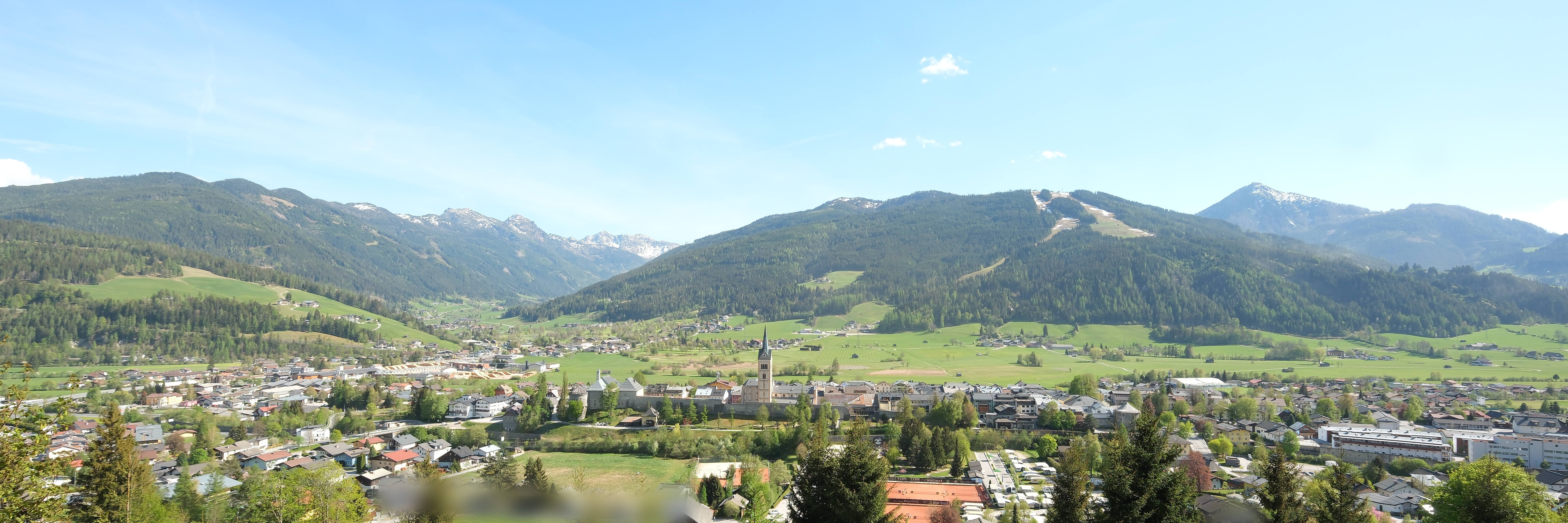 Archiv Foto Webcam Panoramablick auf Radstadt