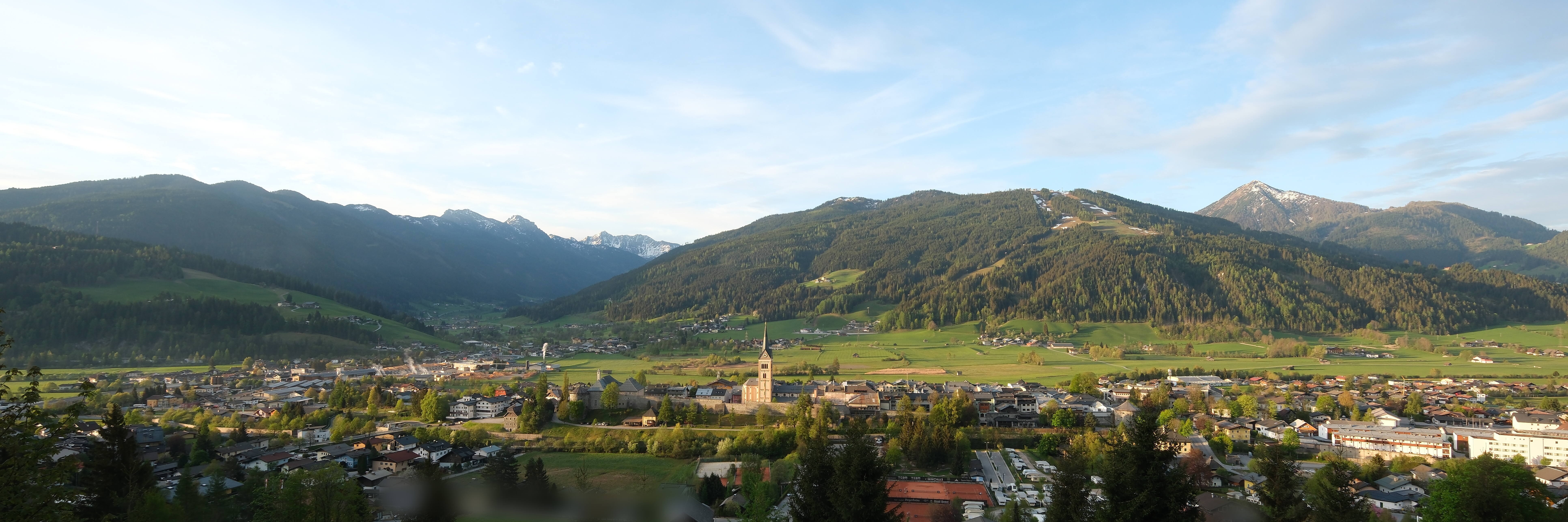Archiv Foto Webcam Panoramablick auf Radstadt