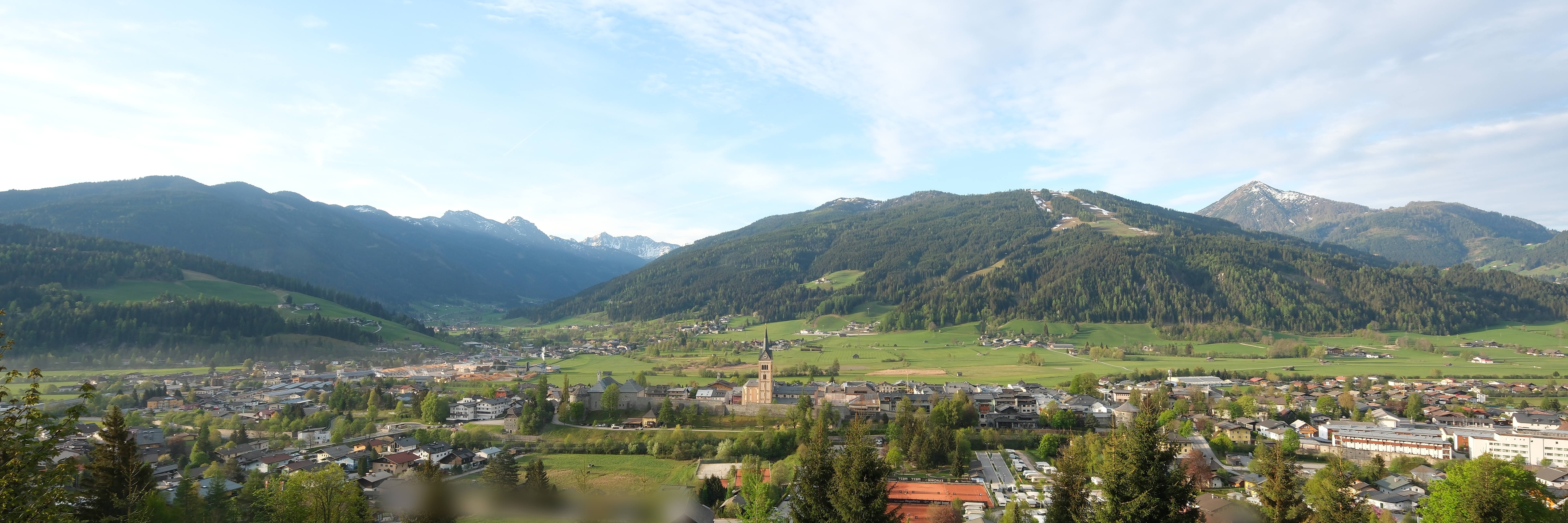 Archiv Foto Webcam Panoramablick auf Radstadt