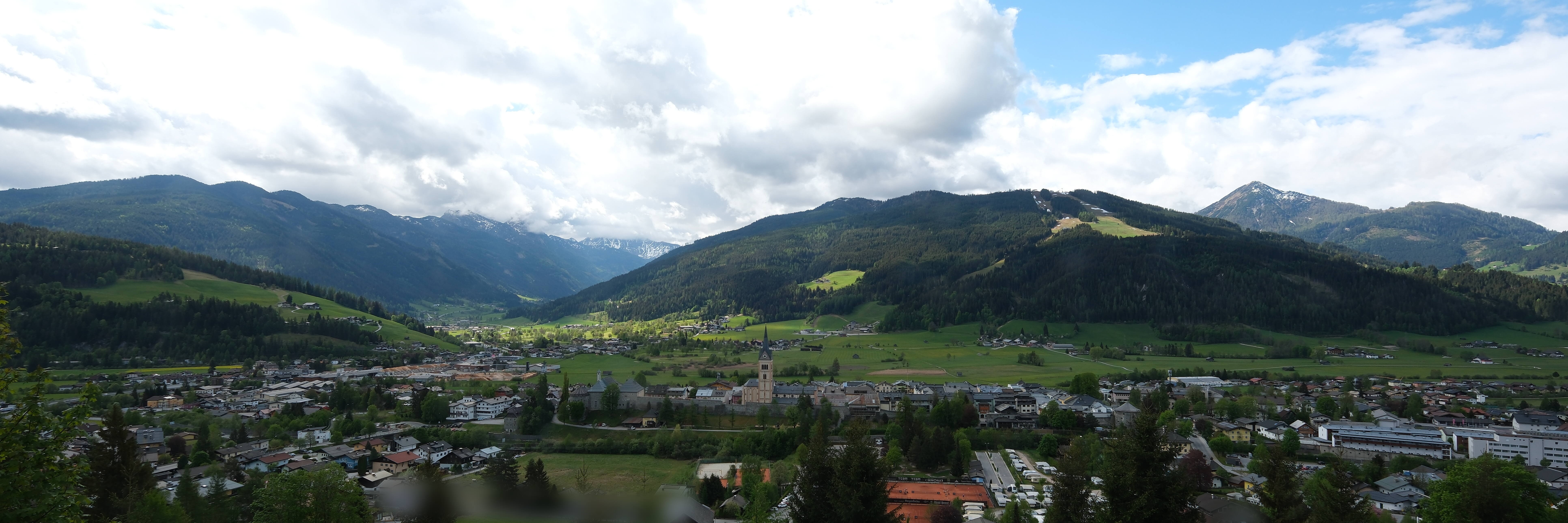 Archiv Foto Webcam Panoramablick auf Radstadt