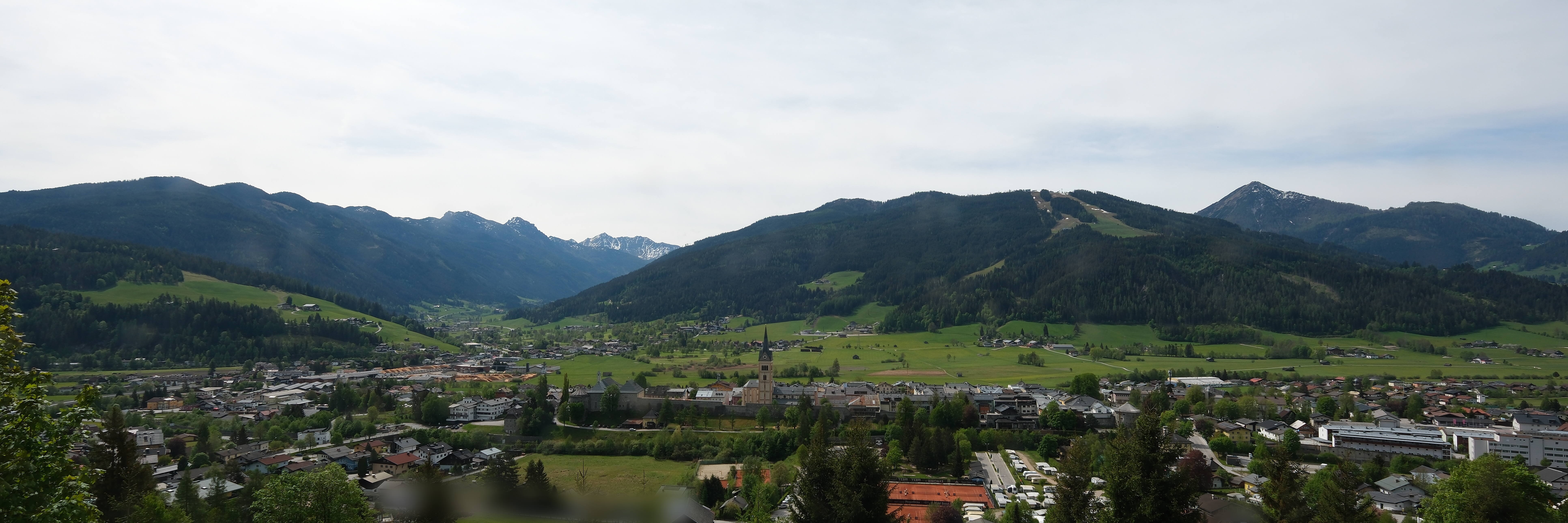 Archiv Foto Webcam Panoramablick auf Radstadt