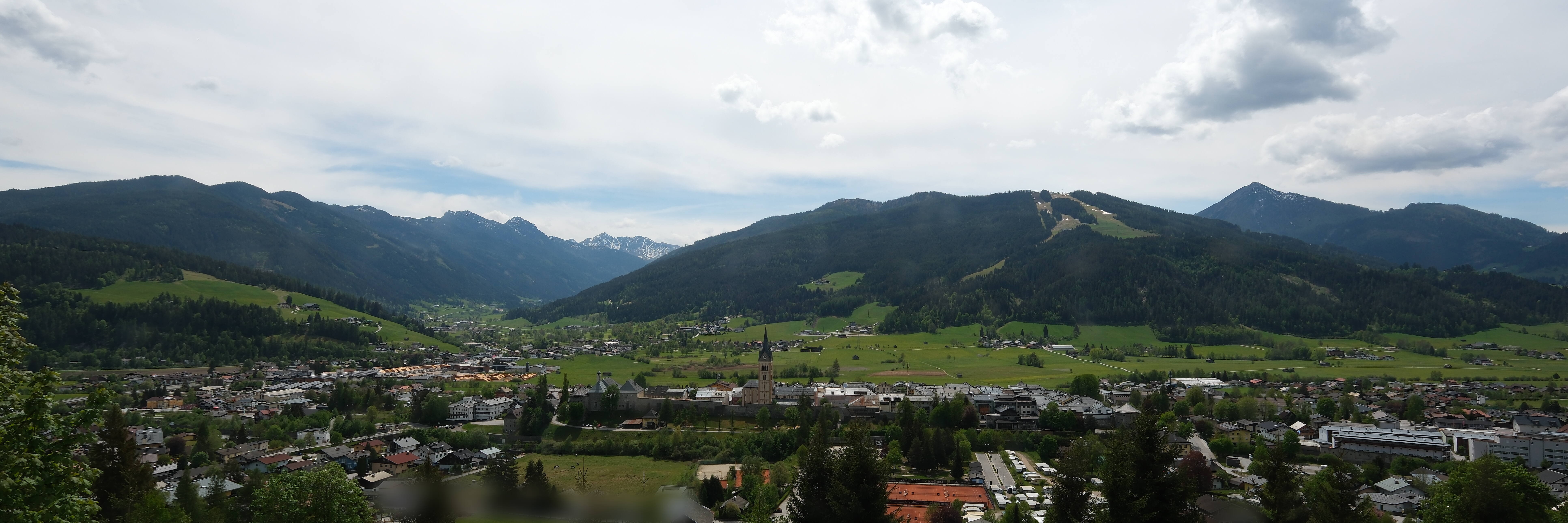Archiv Foto Webcam Panoramablick auf Radstadt