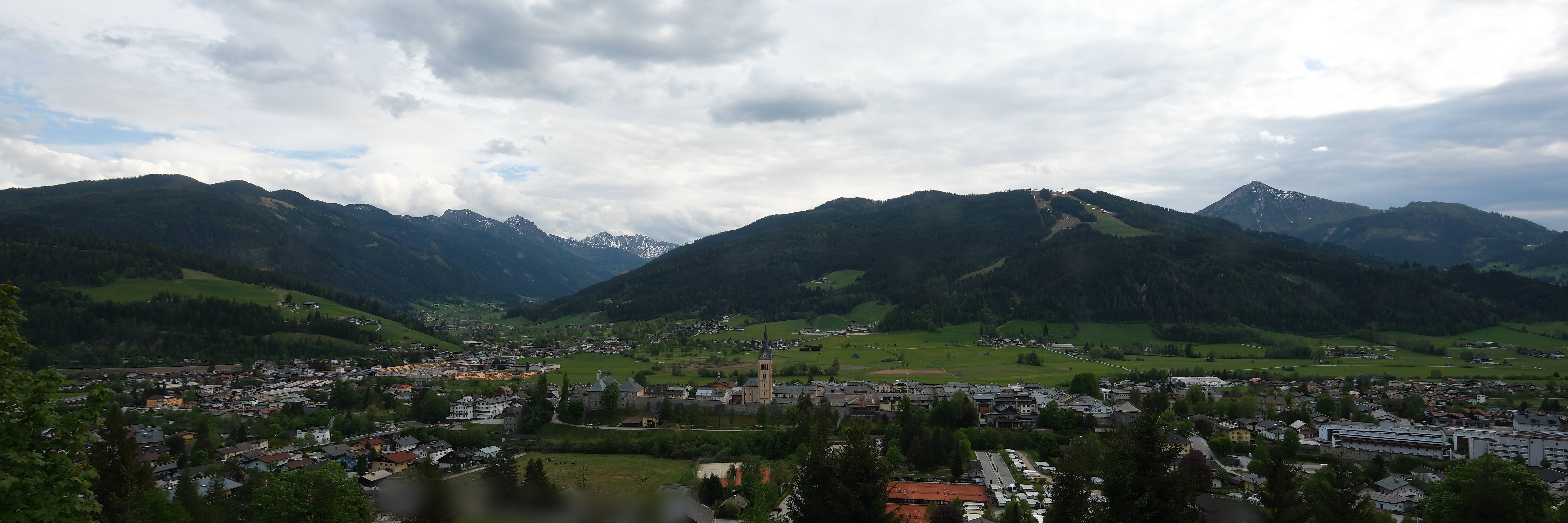 Archiv Foto Webcam Panoramablick auf Radstadt