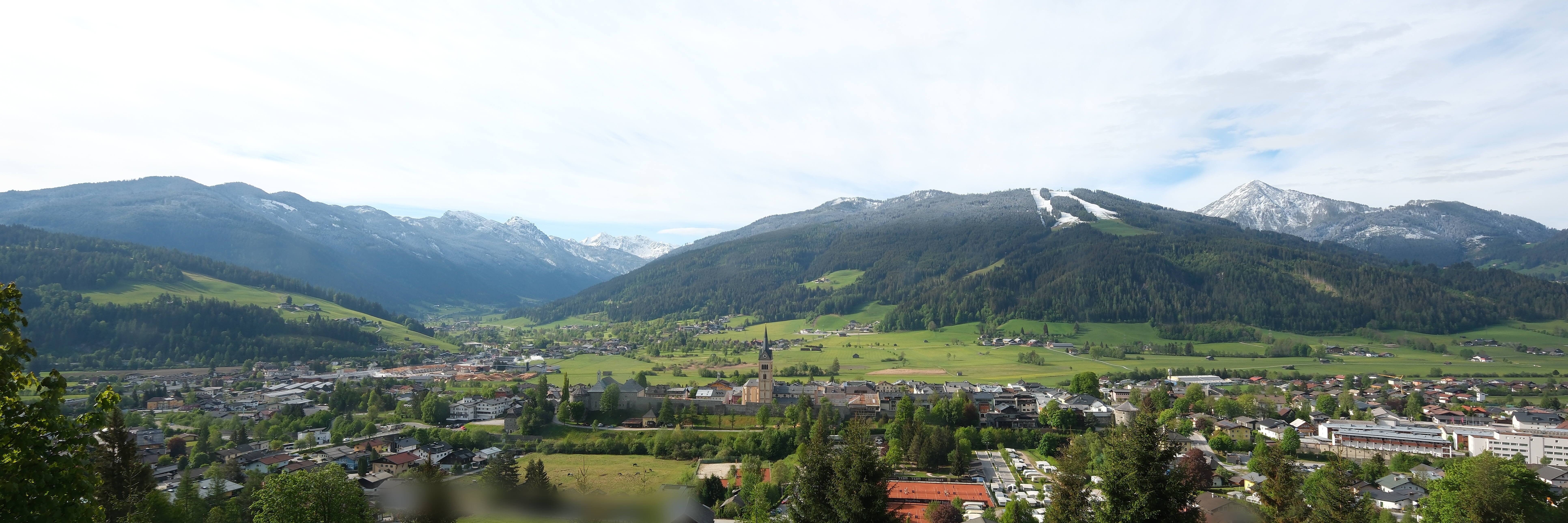 Archiv Foto Webcam Panoramablick auf Radstadt