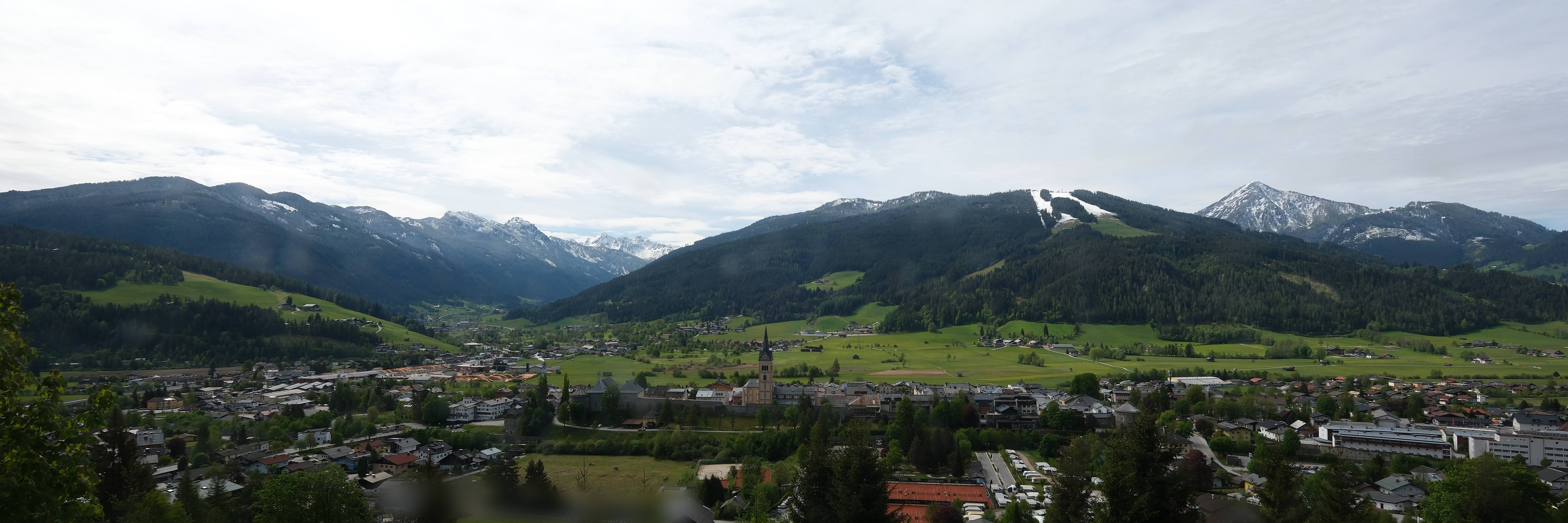 Archiv Foto Webcam Panoramablick auf Radstadt