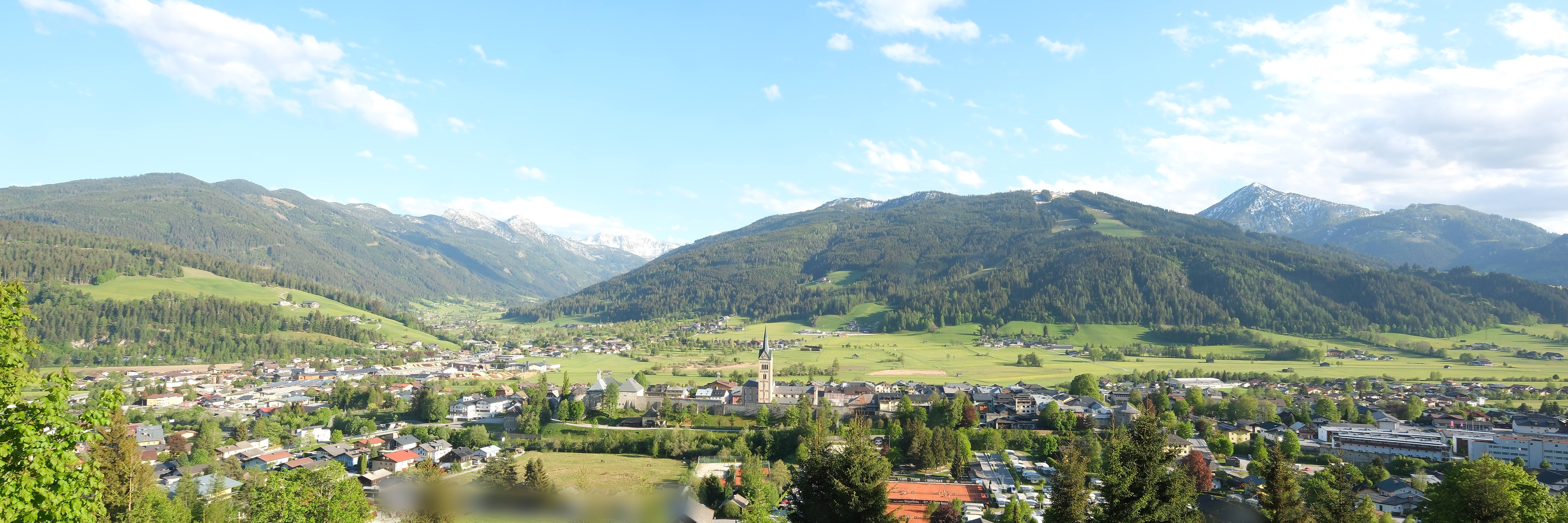 Archiv Foto Webcam Panoramablick auf Radstadt