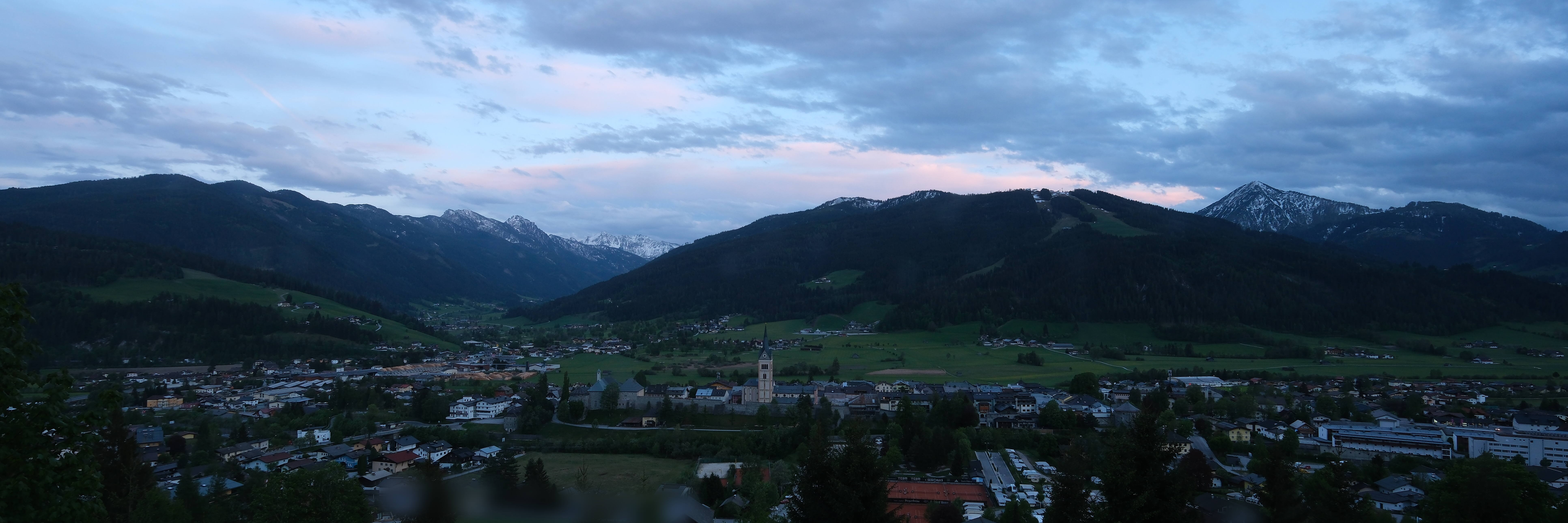 Archiv Foto Webcam Panoramablick auf Radstadt