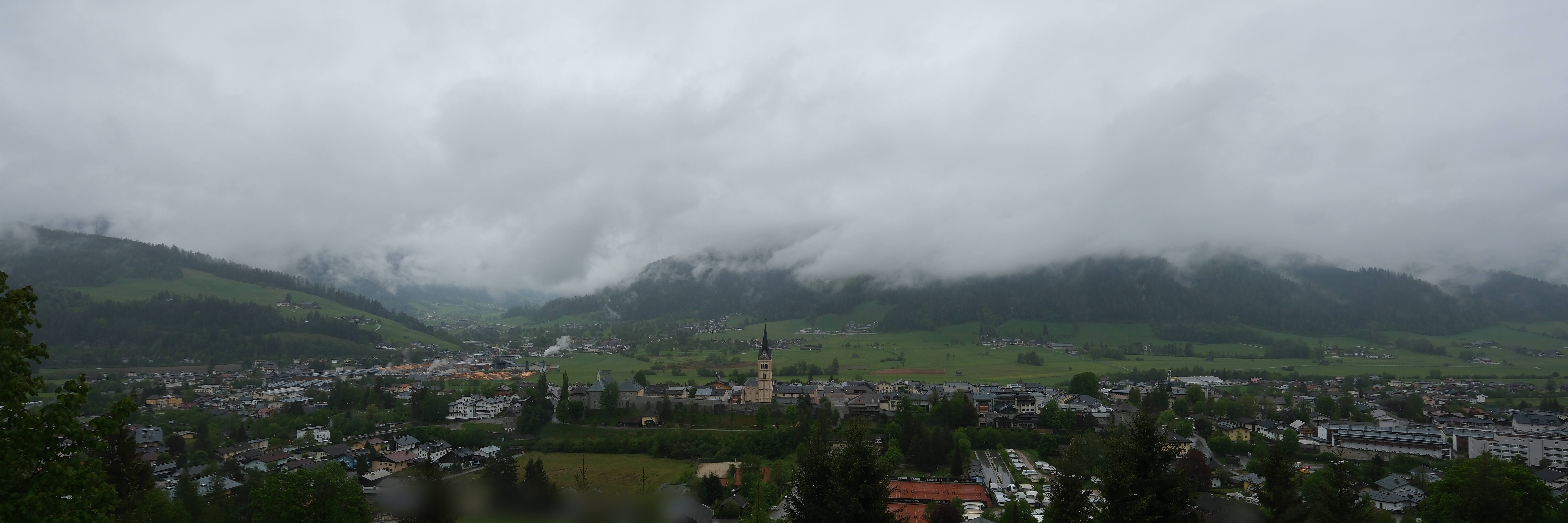 Archiv Foto Webcam Panoramablick auf Radstadt