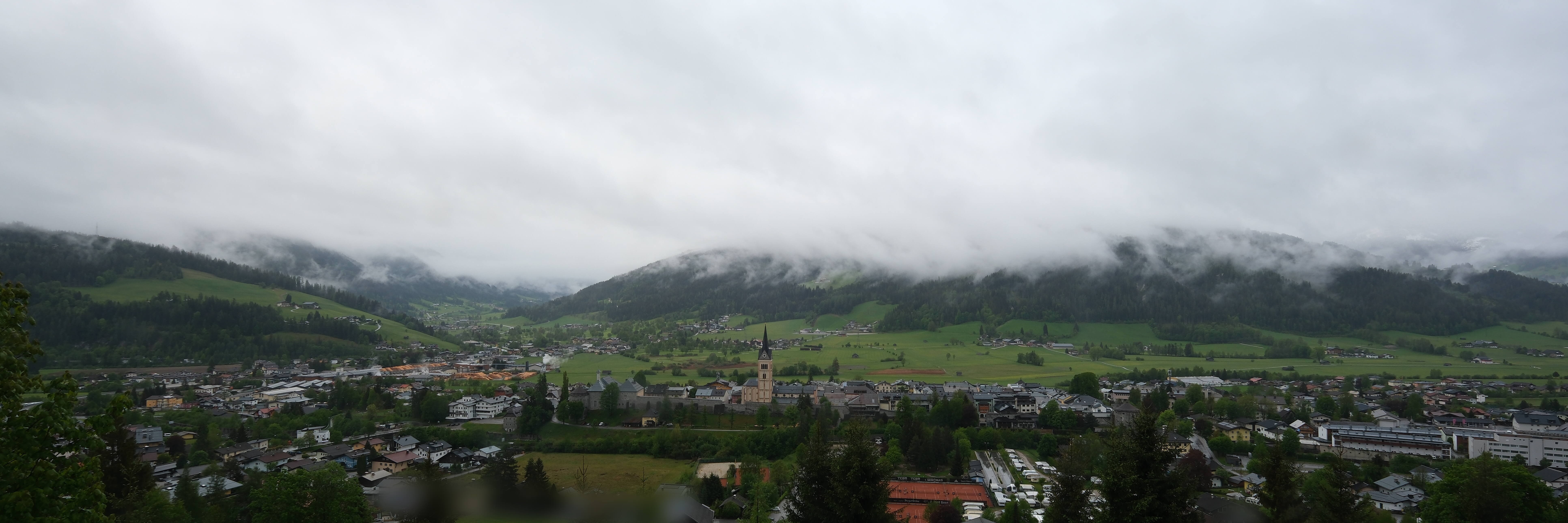 Archiv Foto Webcam Panoramablick auf Radstadt