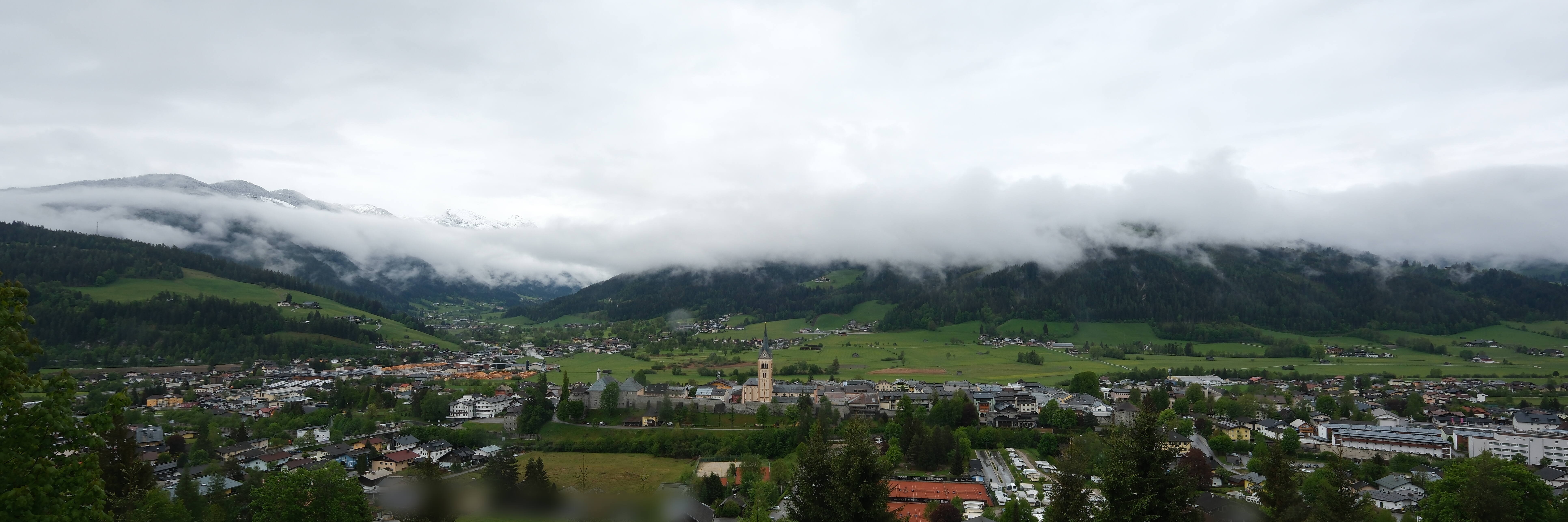 Archiv Foto Webcam Panoramablick auf Radstadt