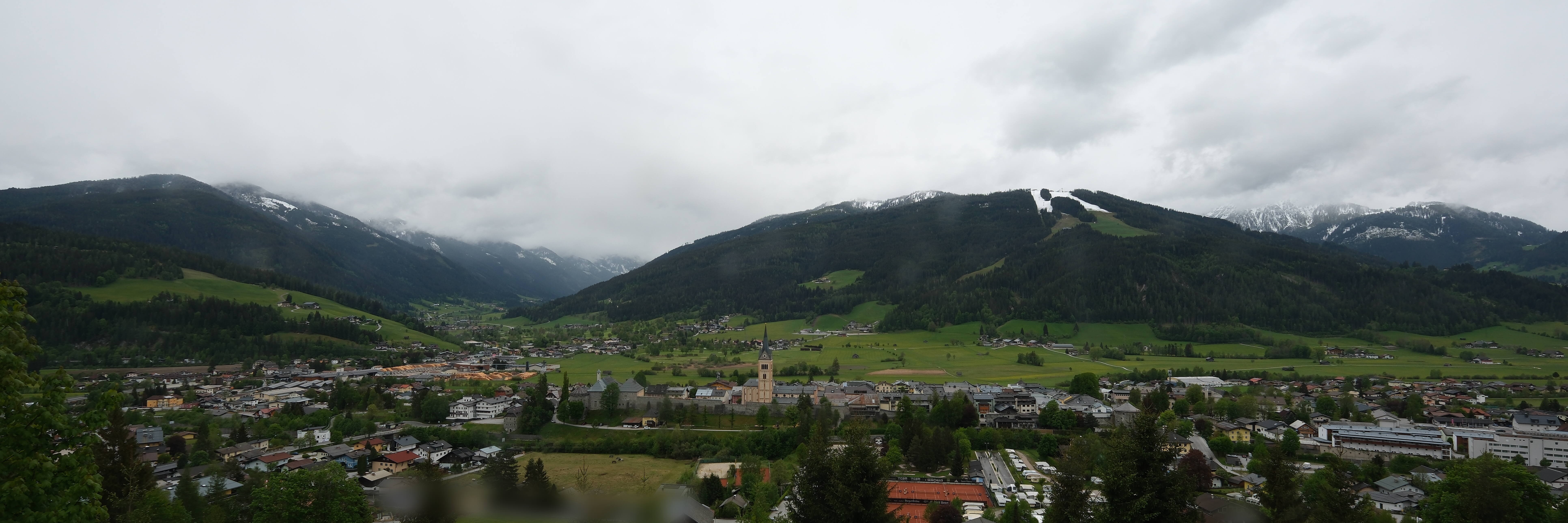 Archiv Foto Webcam Panoramablick auf Radstadt