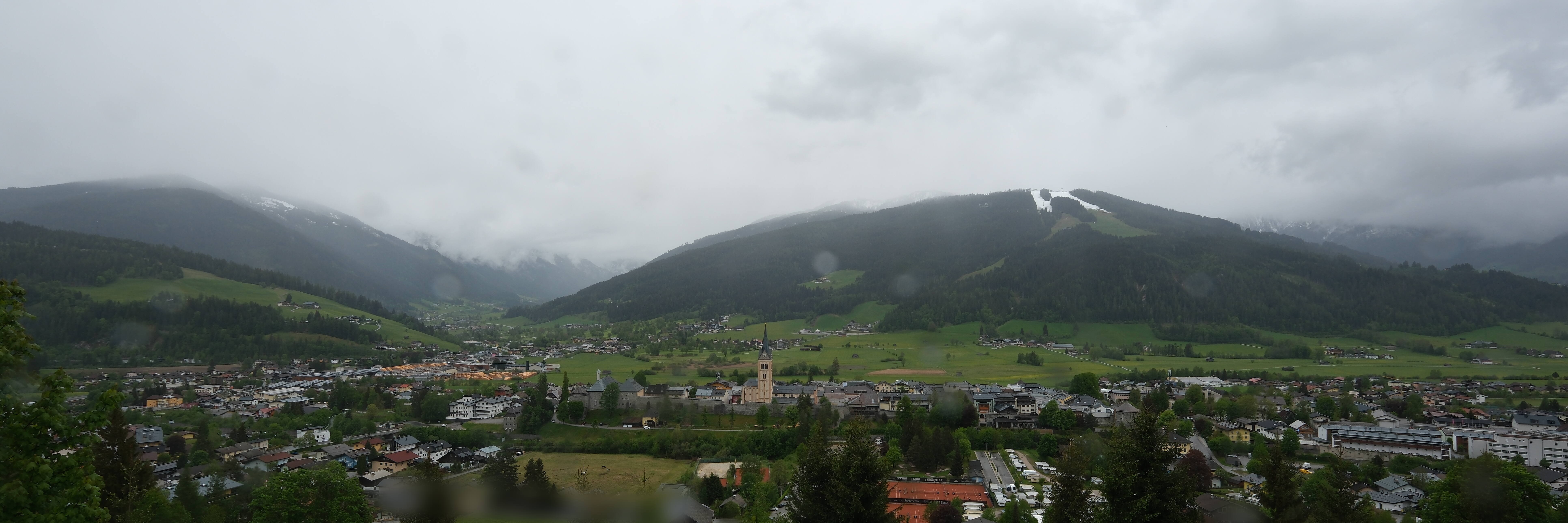 Archiv Foto Webcam Panoramablick auf Radstadt