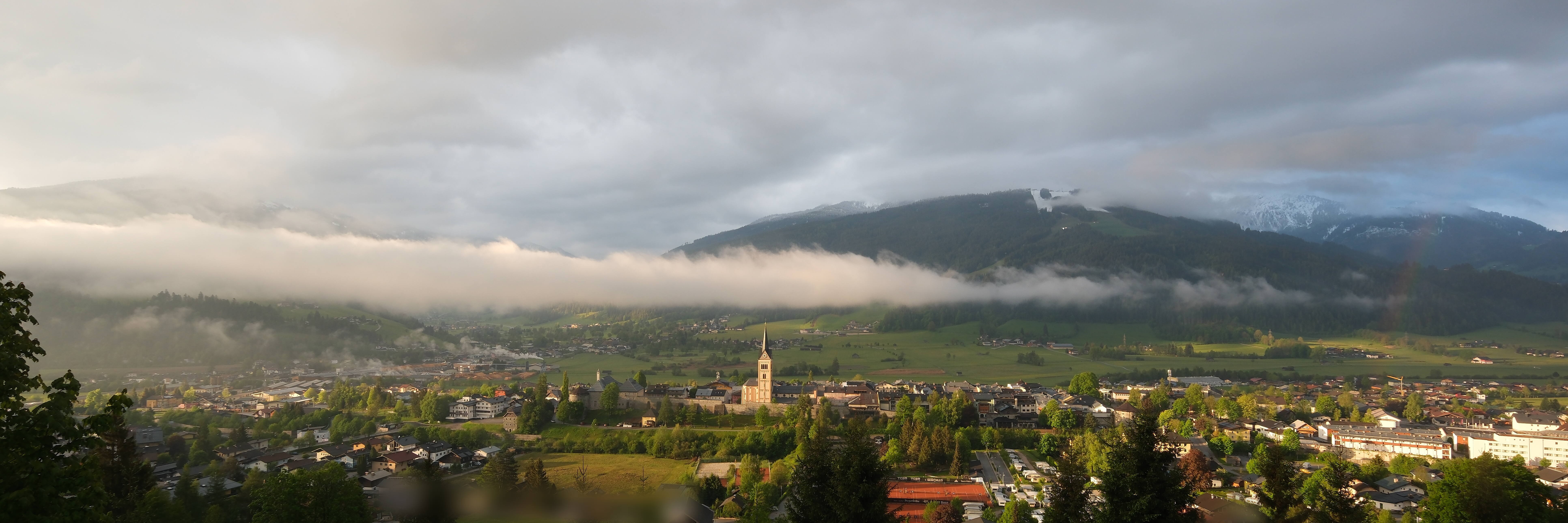 Archiv Foto Webcam Panoramablick auf Radstadt