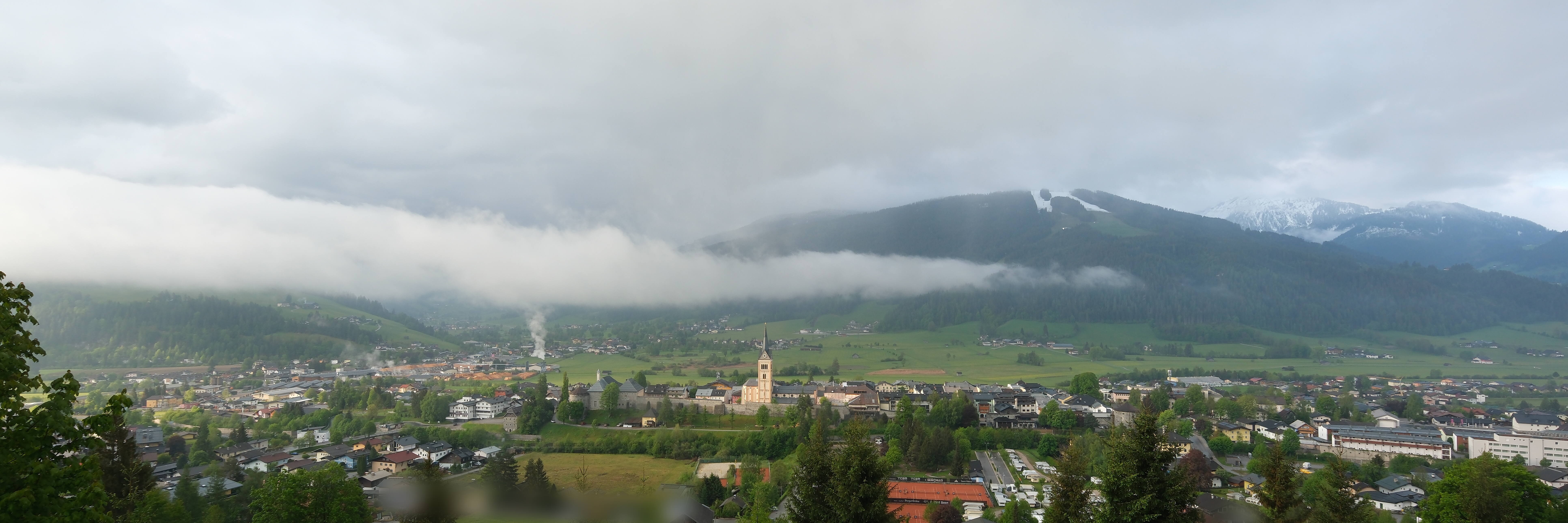 Archiv Foto Webcam Panoramablick auf Radstadt