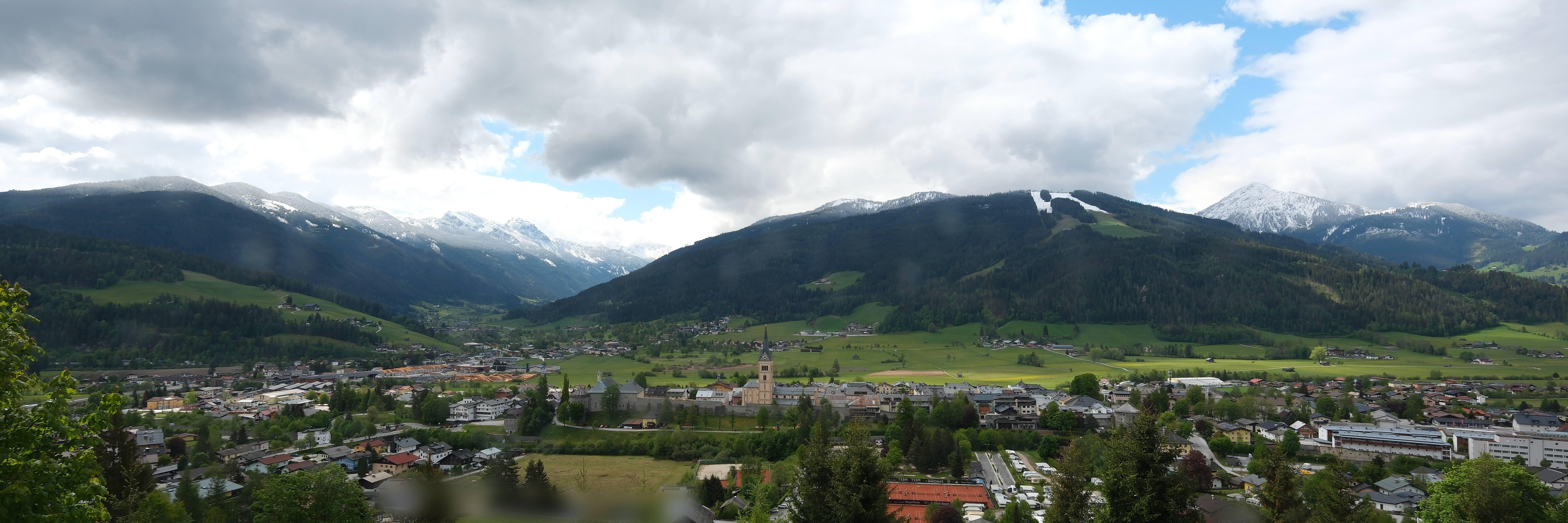 Archiv Foto Webcam Panoramablick auf Radstadt
